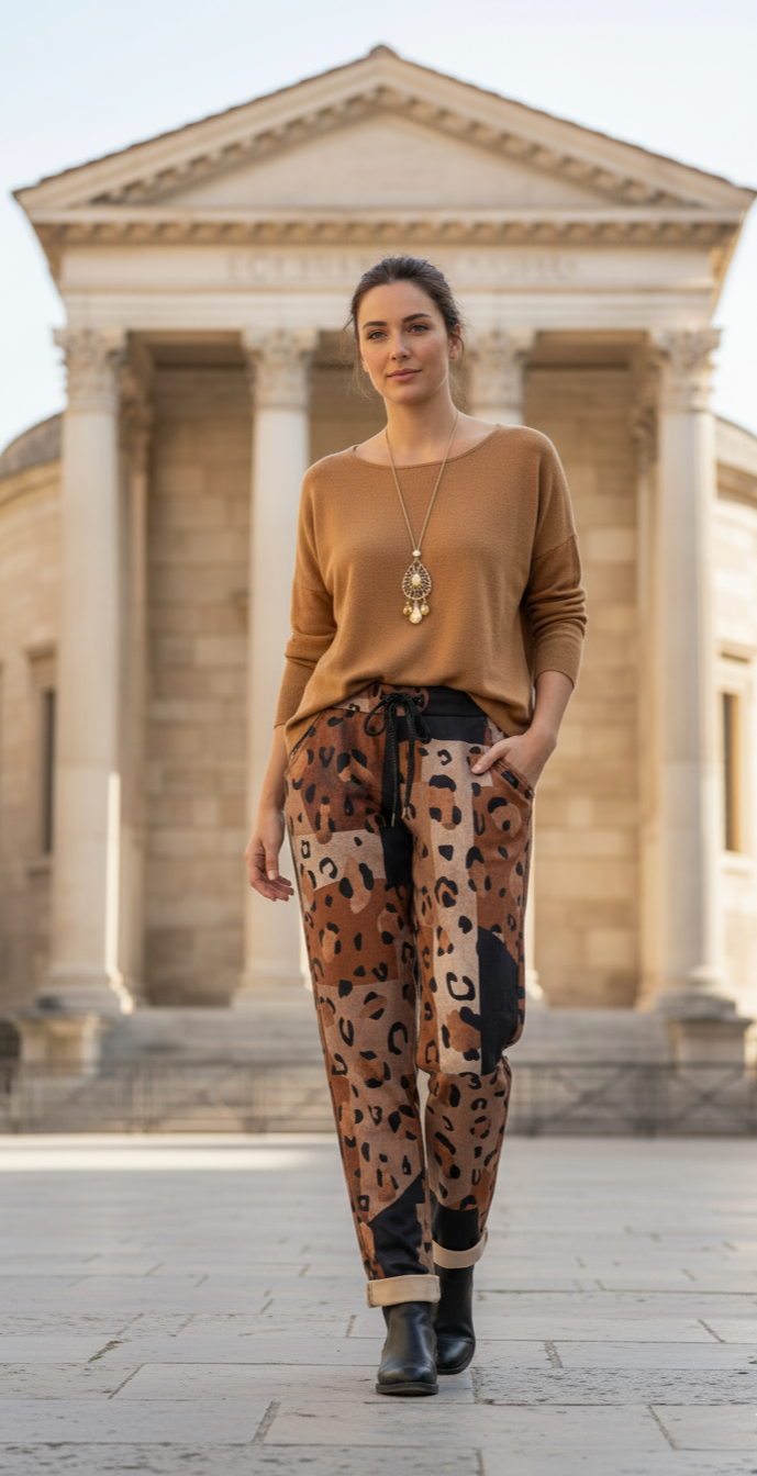 Pantalon Patch Harmonie