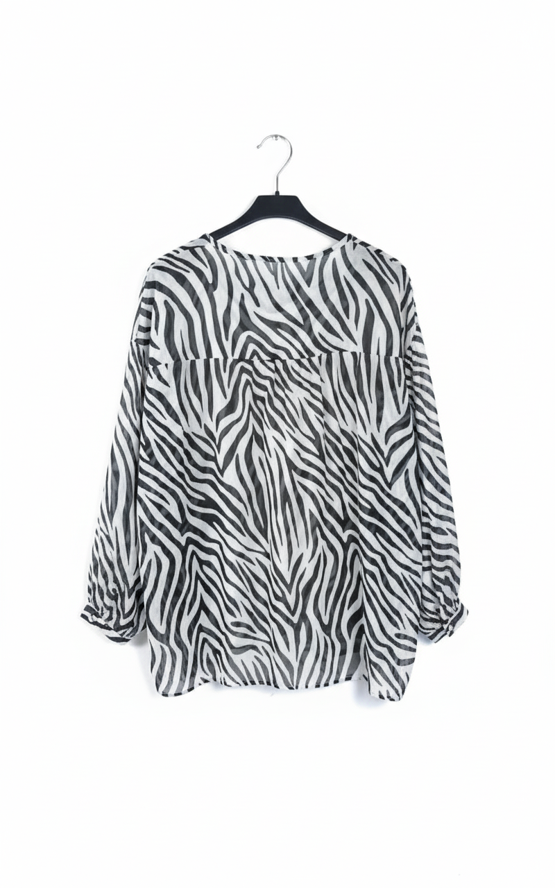 Blouse zèbre
