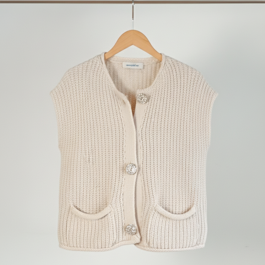 Gilet Chic Boutonné