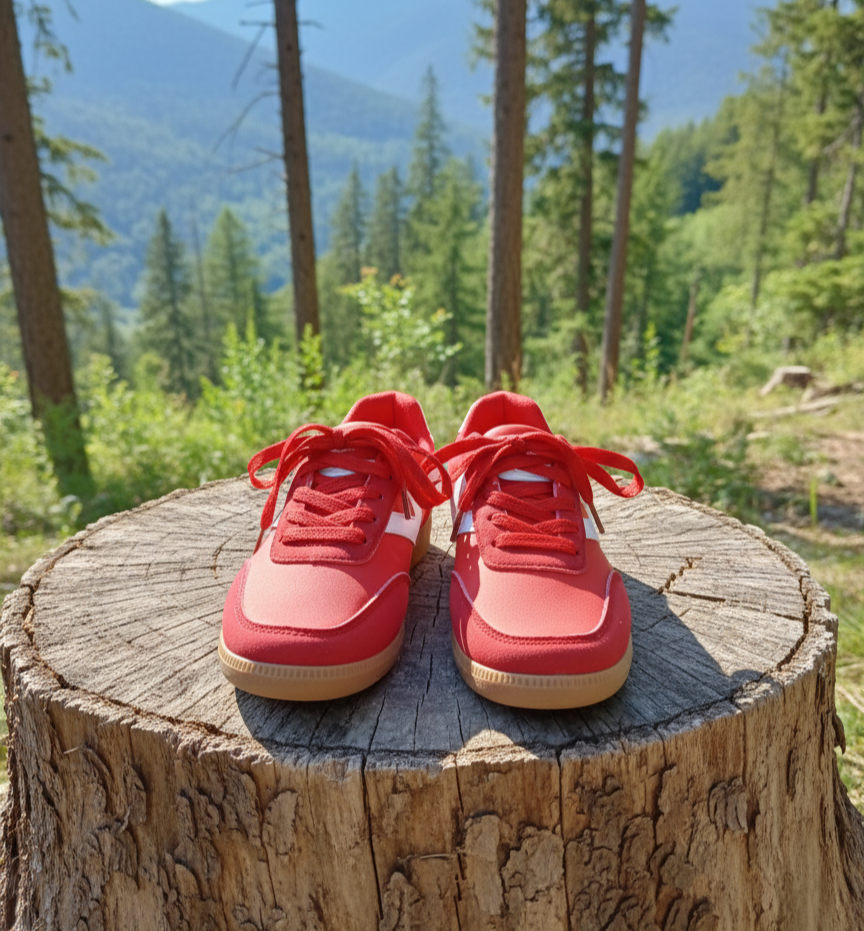 Baskets Dynamique Rouge