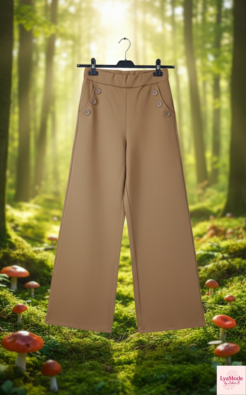 Pantalon Sable Éclatant