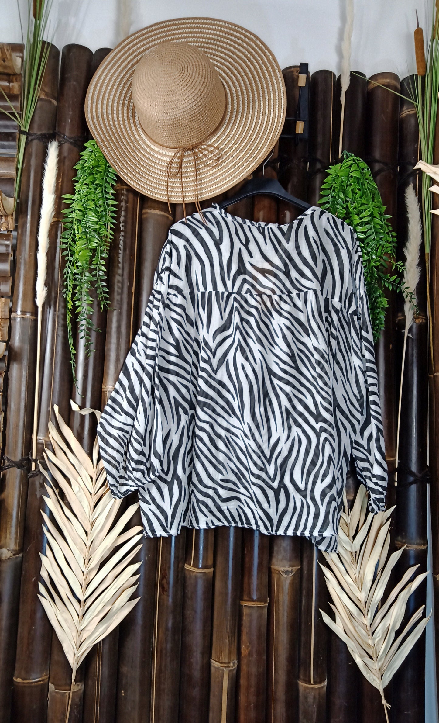 Blouse zèbre