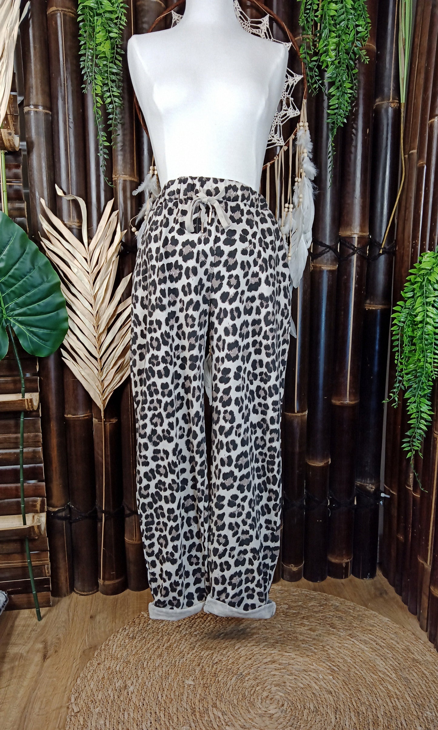 Pantalon Féline Décontracté