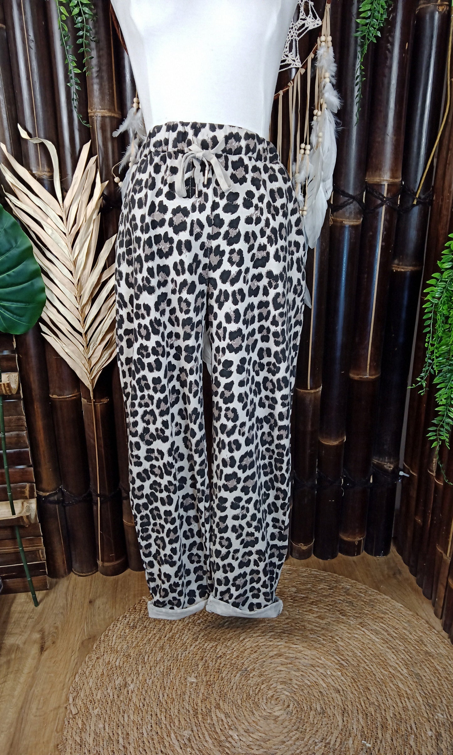 Pantalon Féline Décontracté