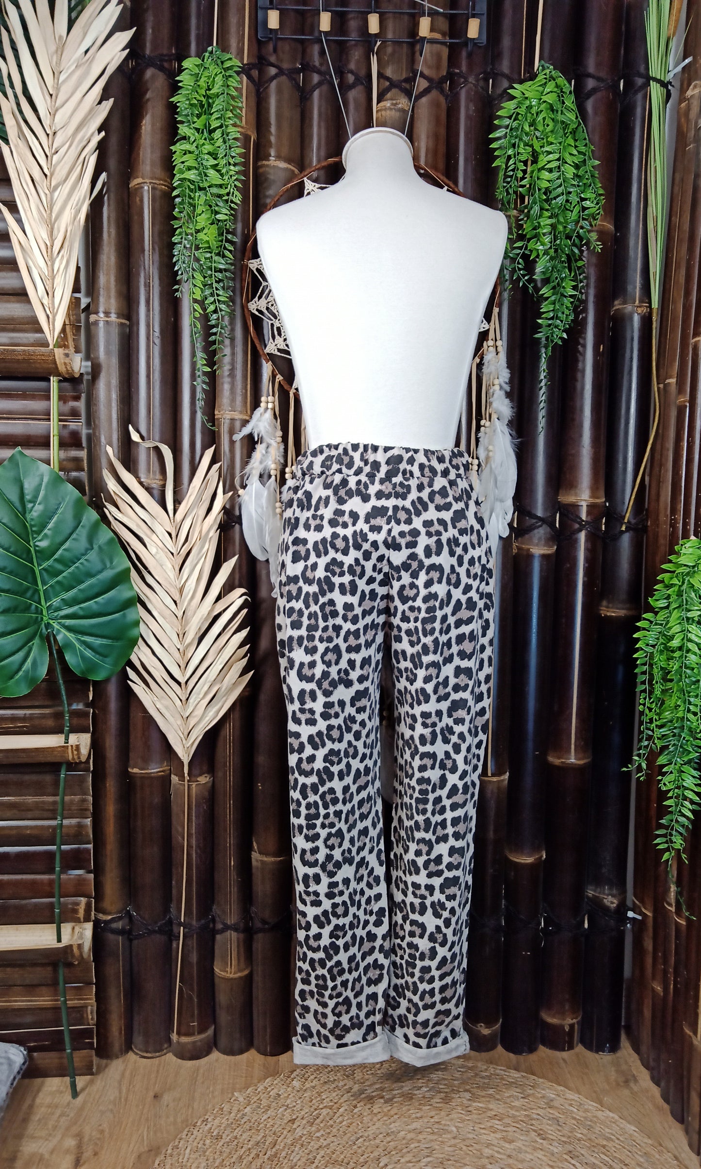 Pantalon Féline Décontracté
