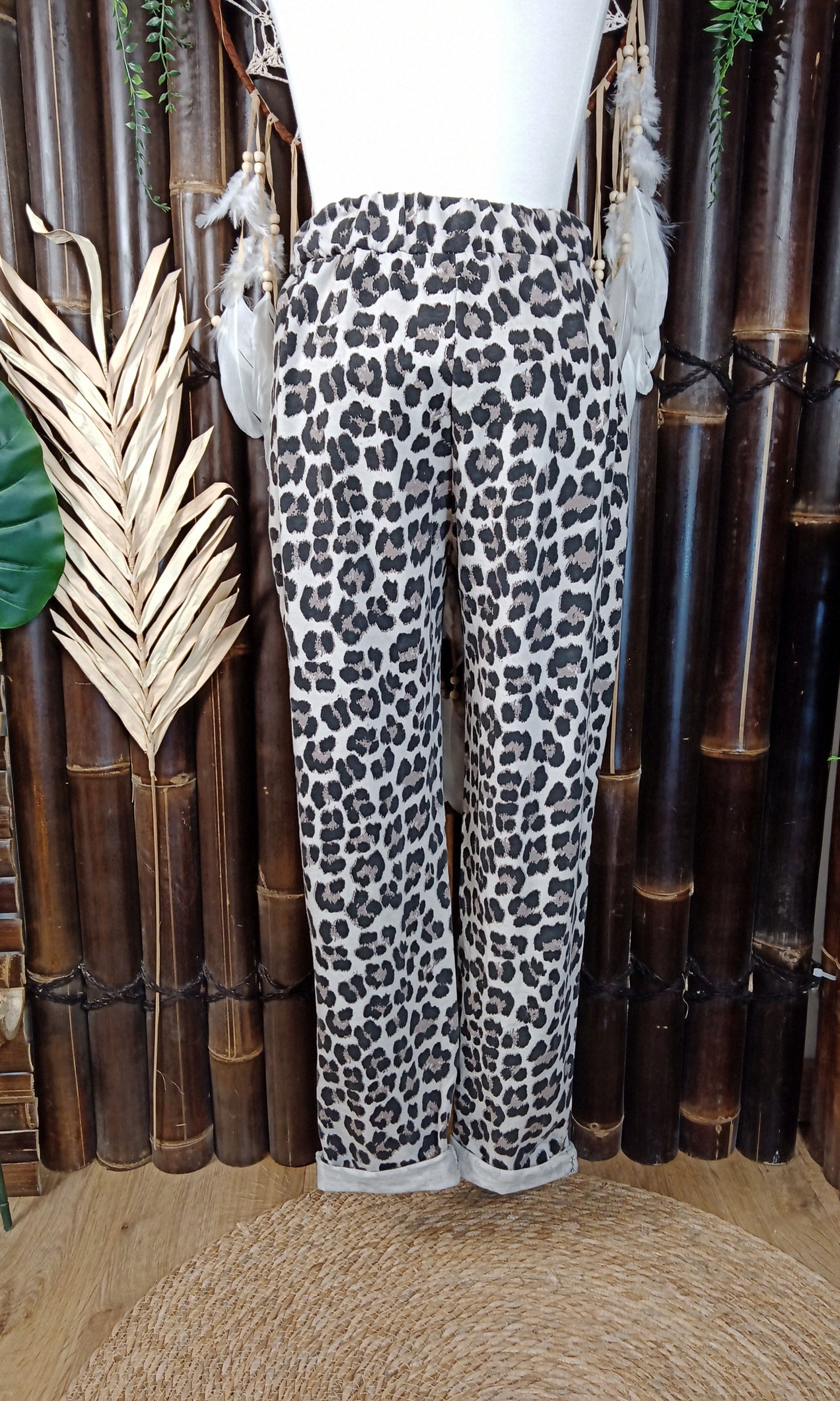 Pantalon Féline Décontracté
