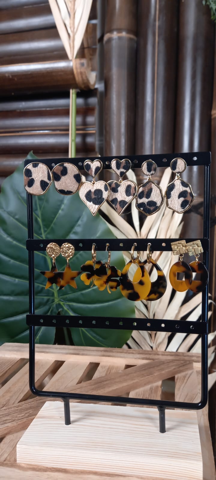 Boucle d'oreille Savane Chic