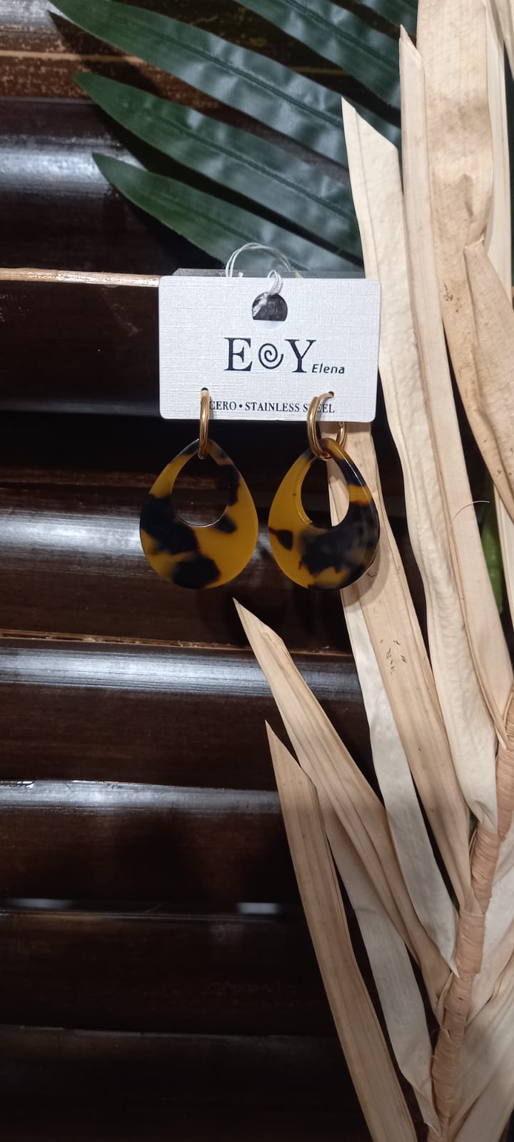 Boucle d'oreille Savane Chic