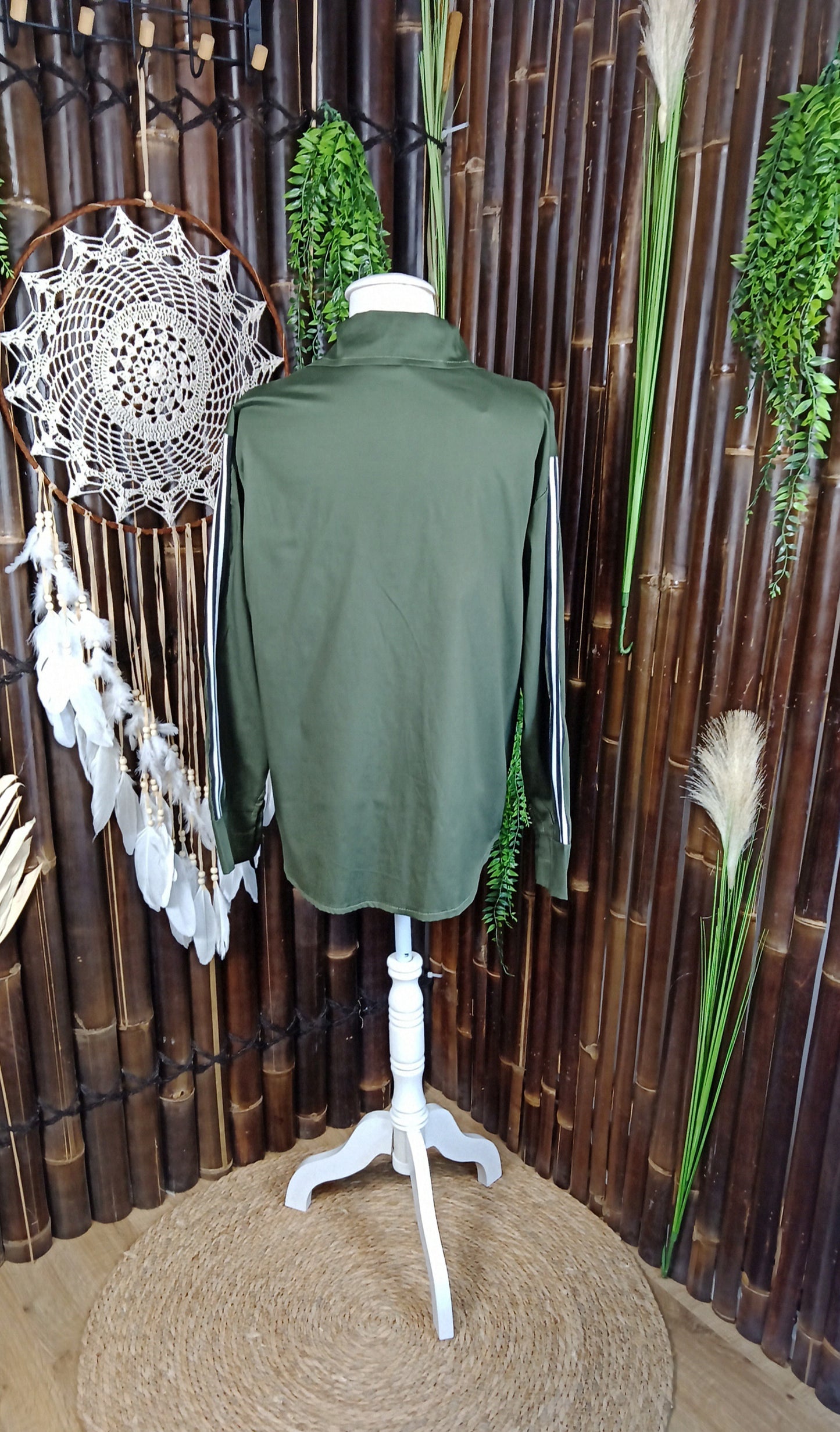 Chemise "Stripes & Chic"