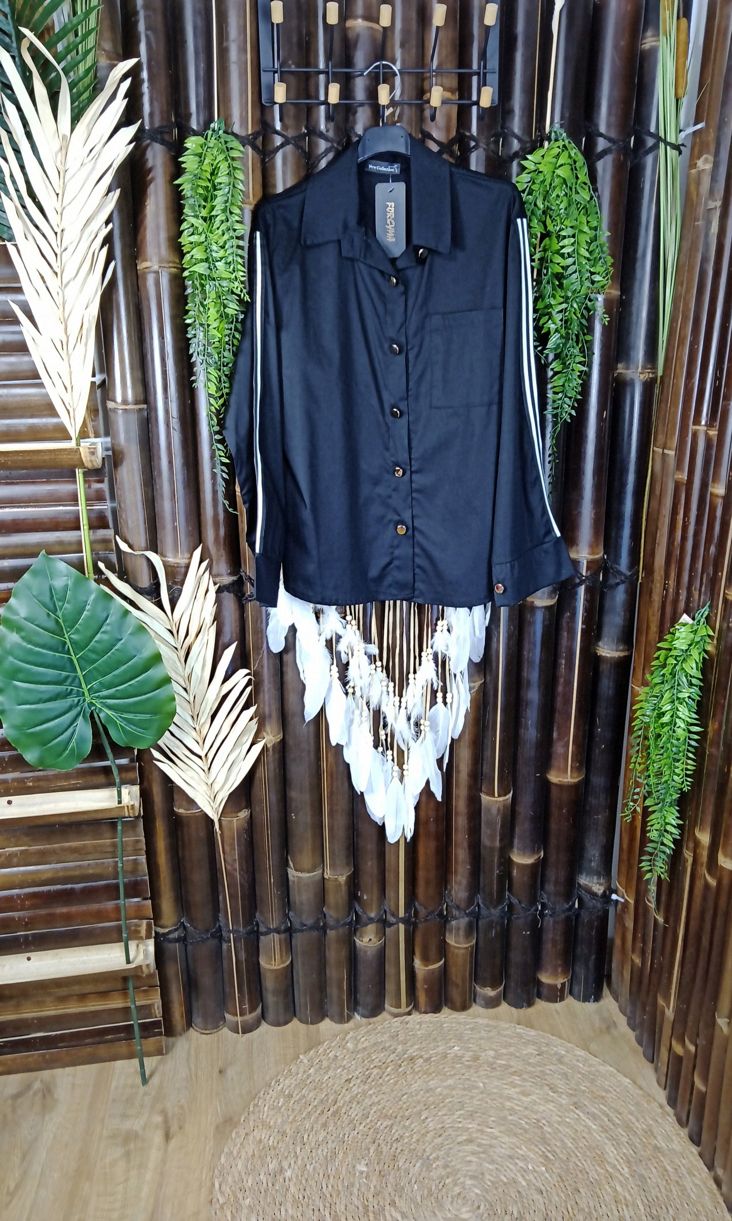 Chemise "Stripes & Chic"