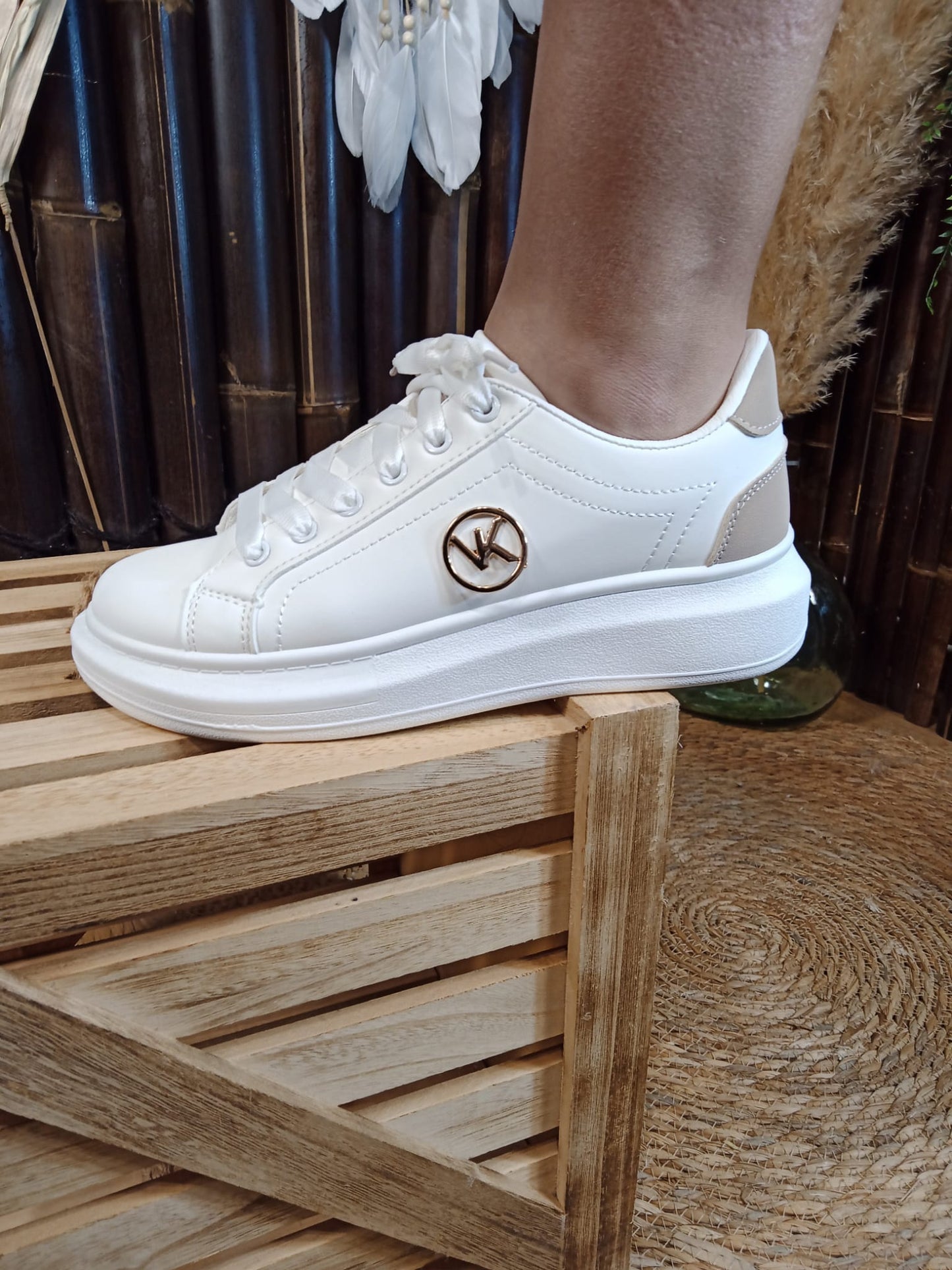 Baskets Blanc Éclat