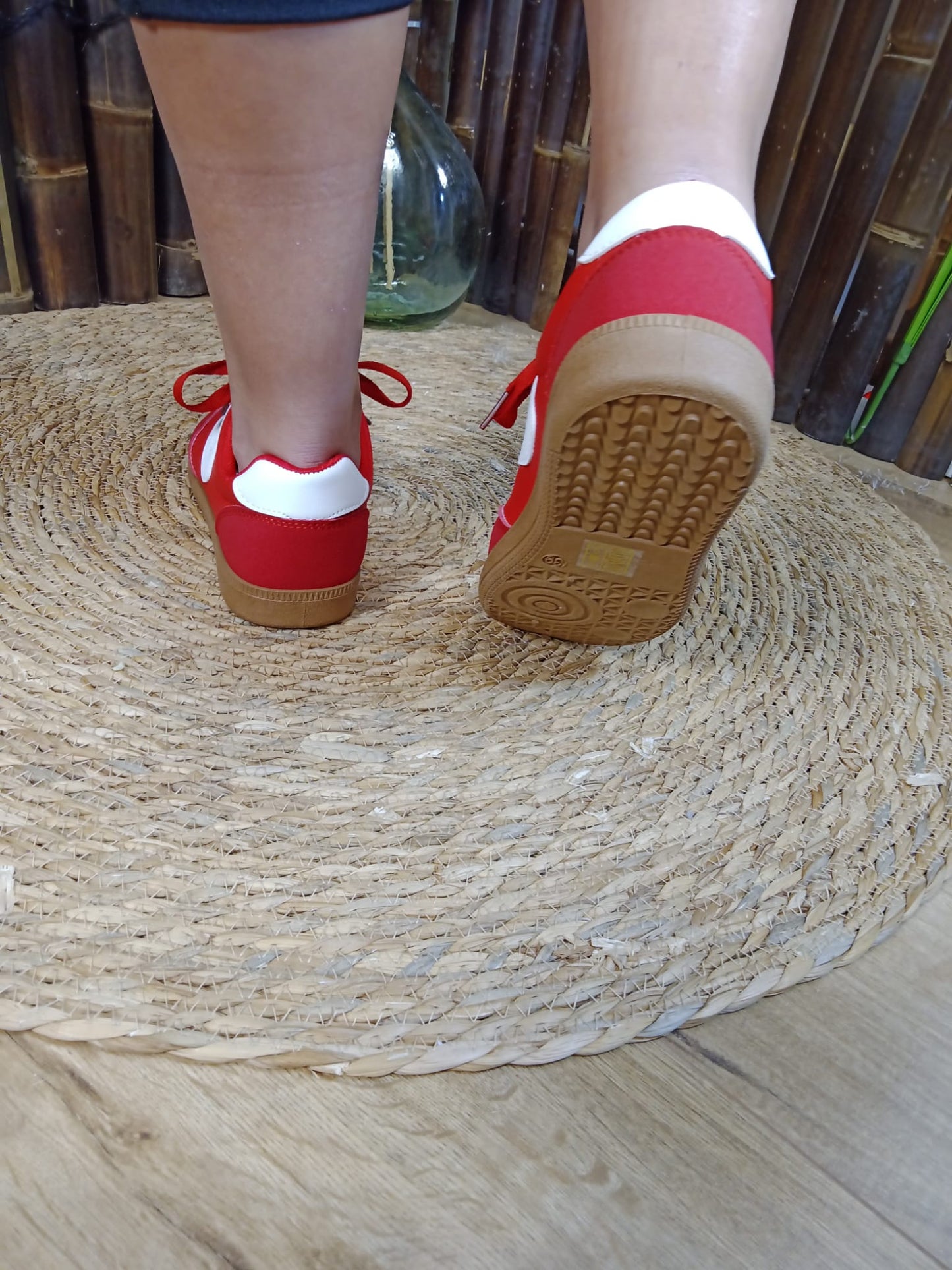 Baskets Dynamique Rouge