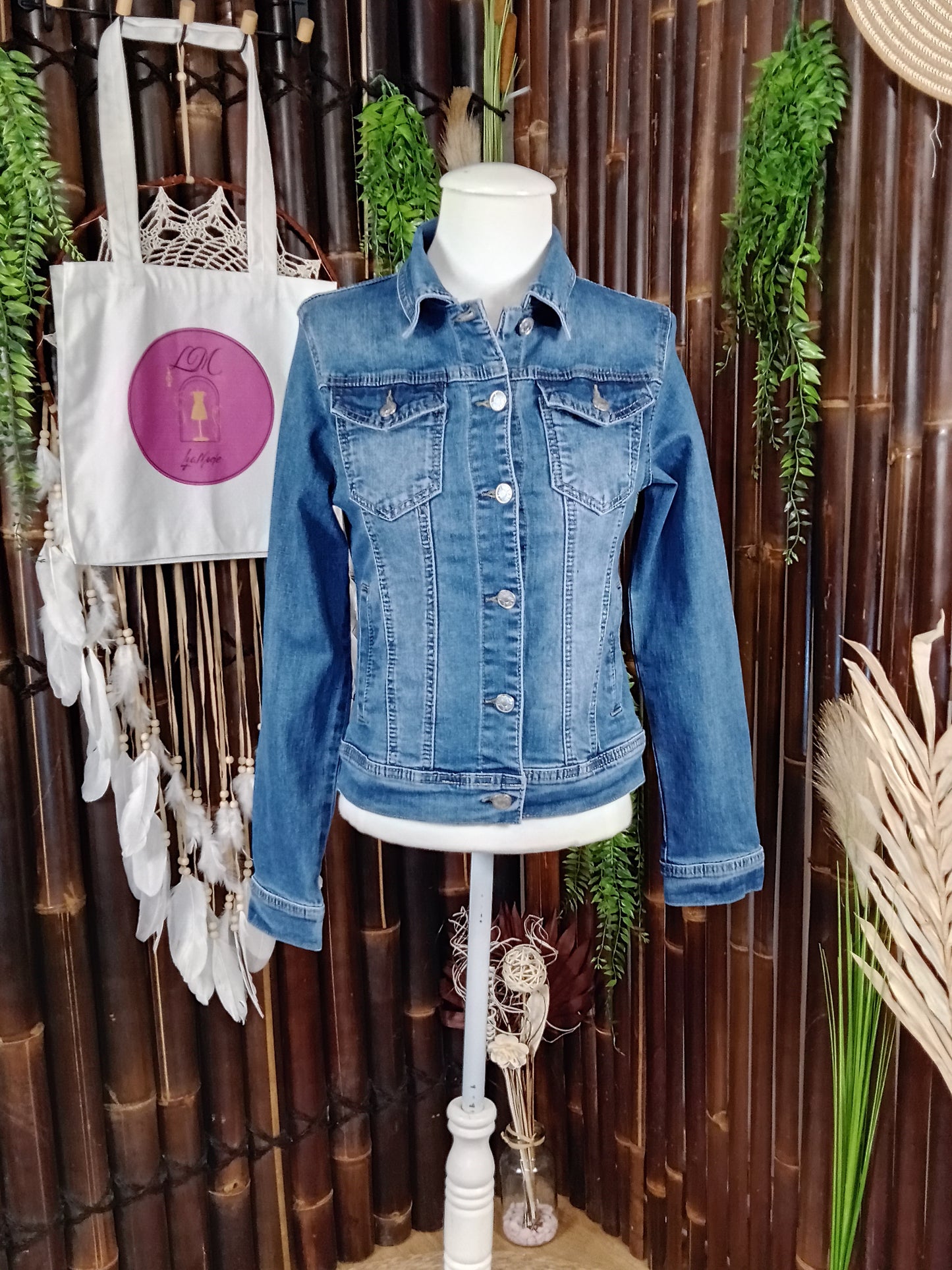 Veste en jean Énigme Denim