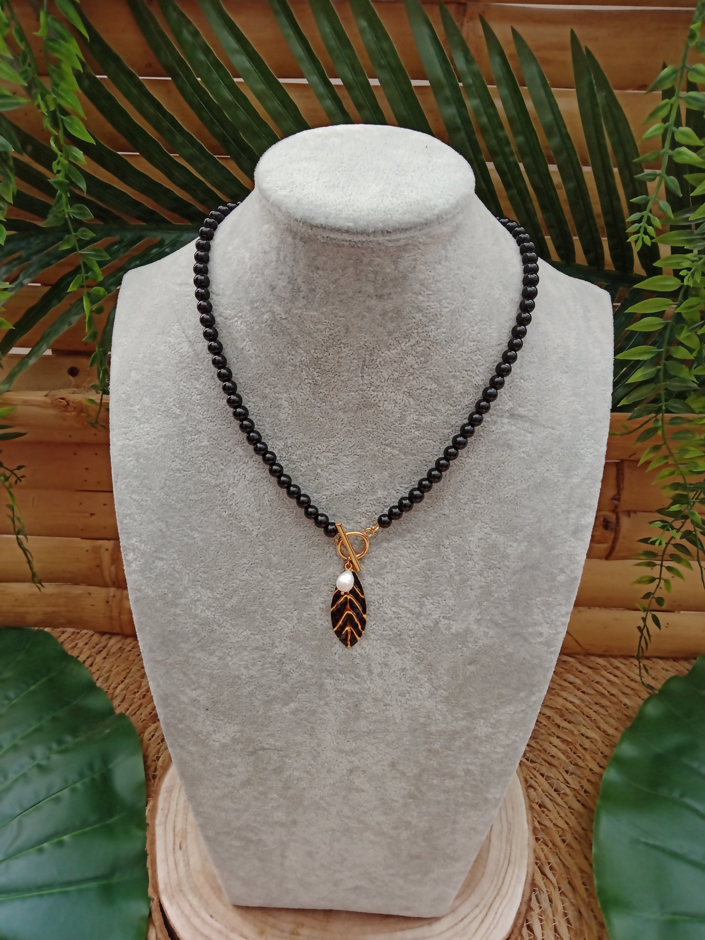 Collier Plume Bohème