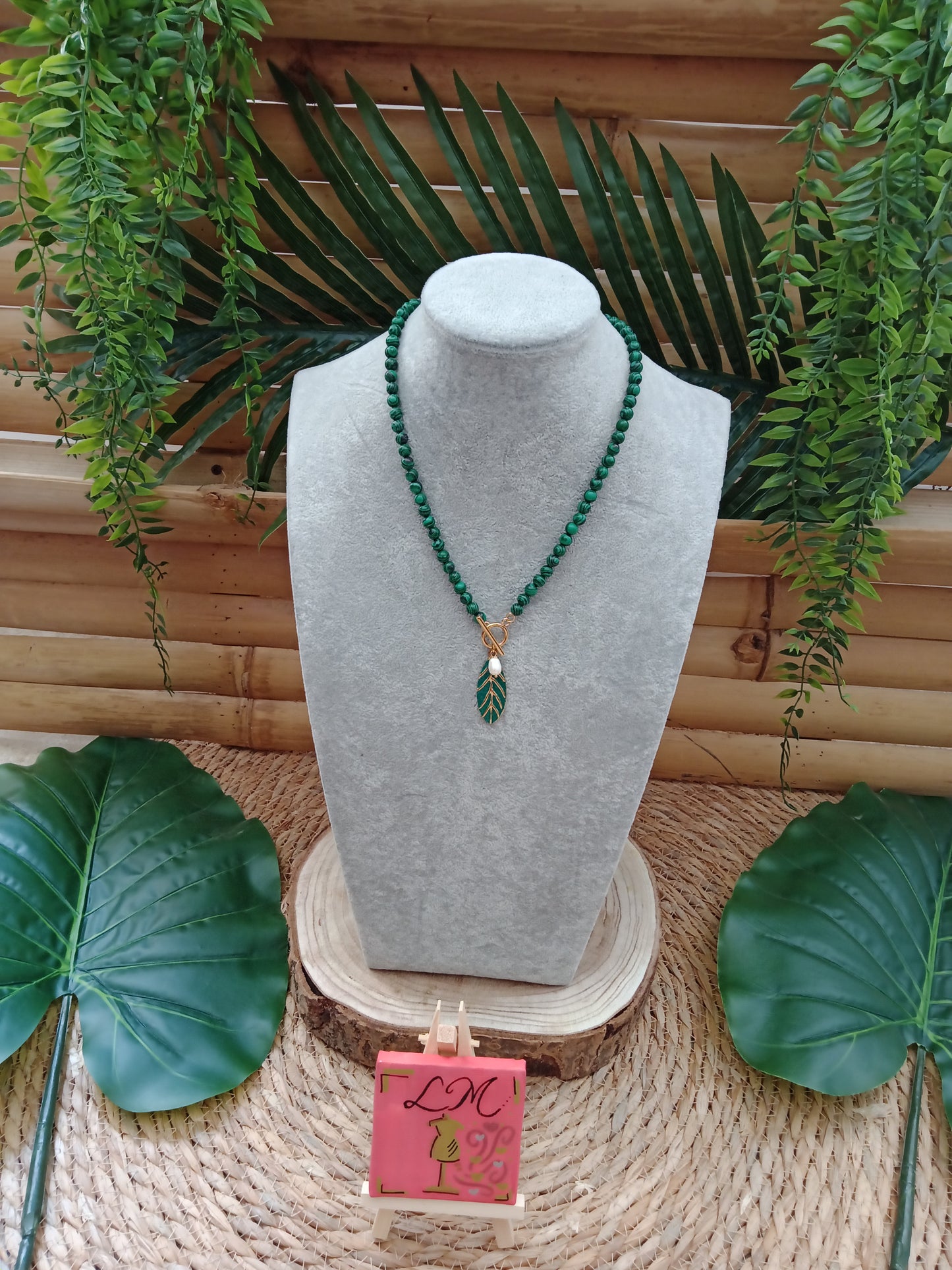 Collier Plume Bohème