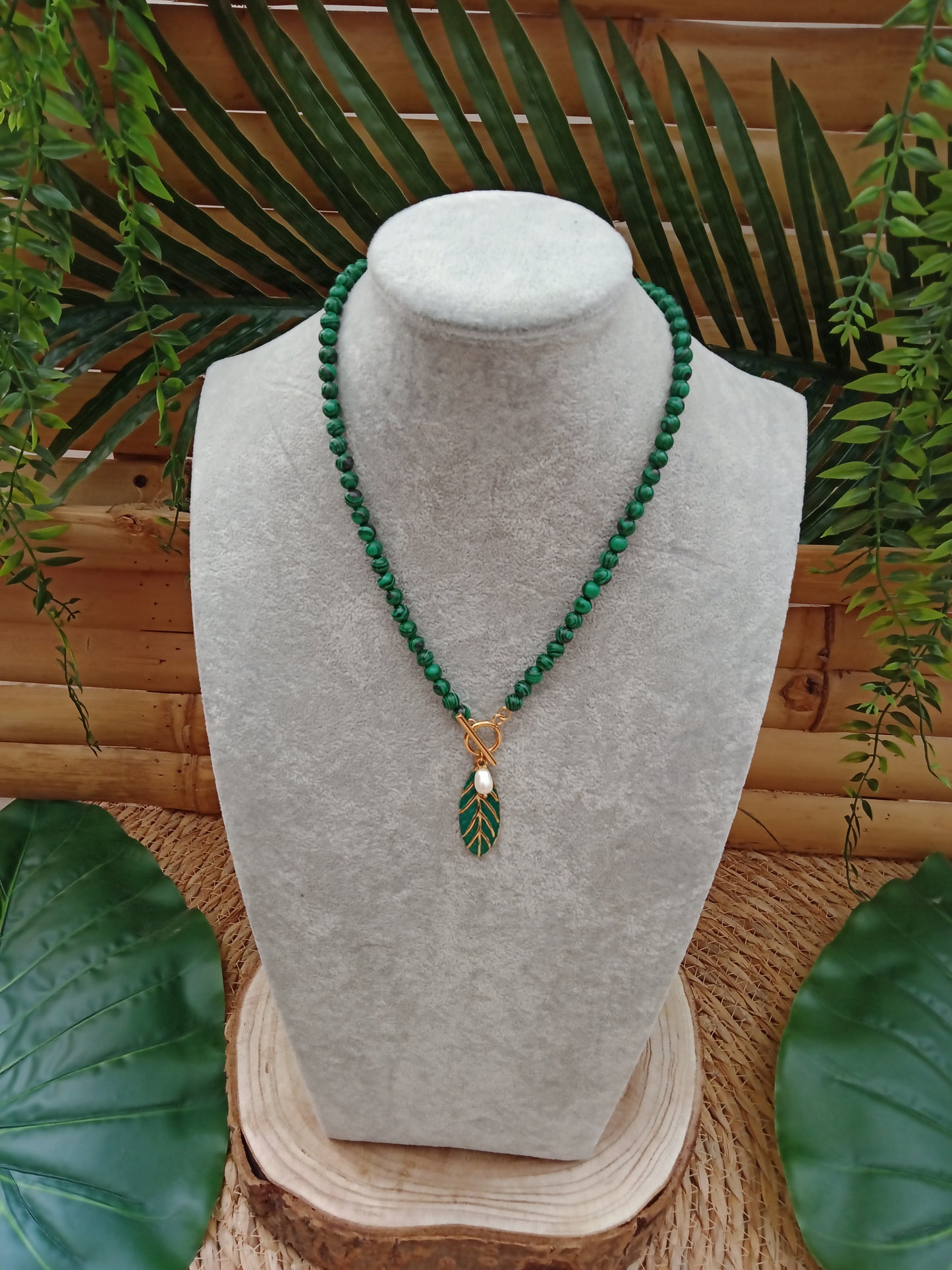 Collier Plume Bohème