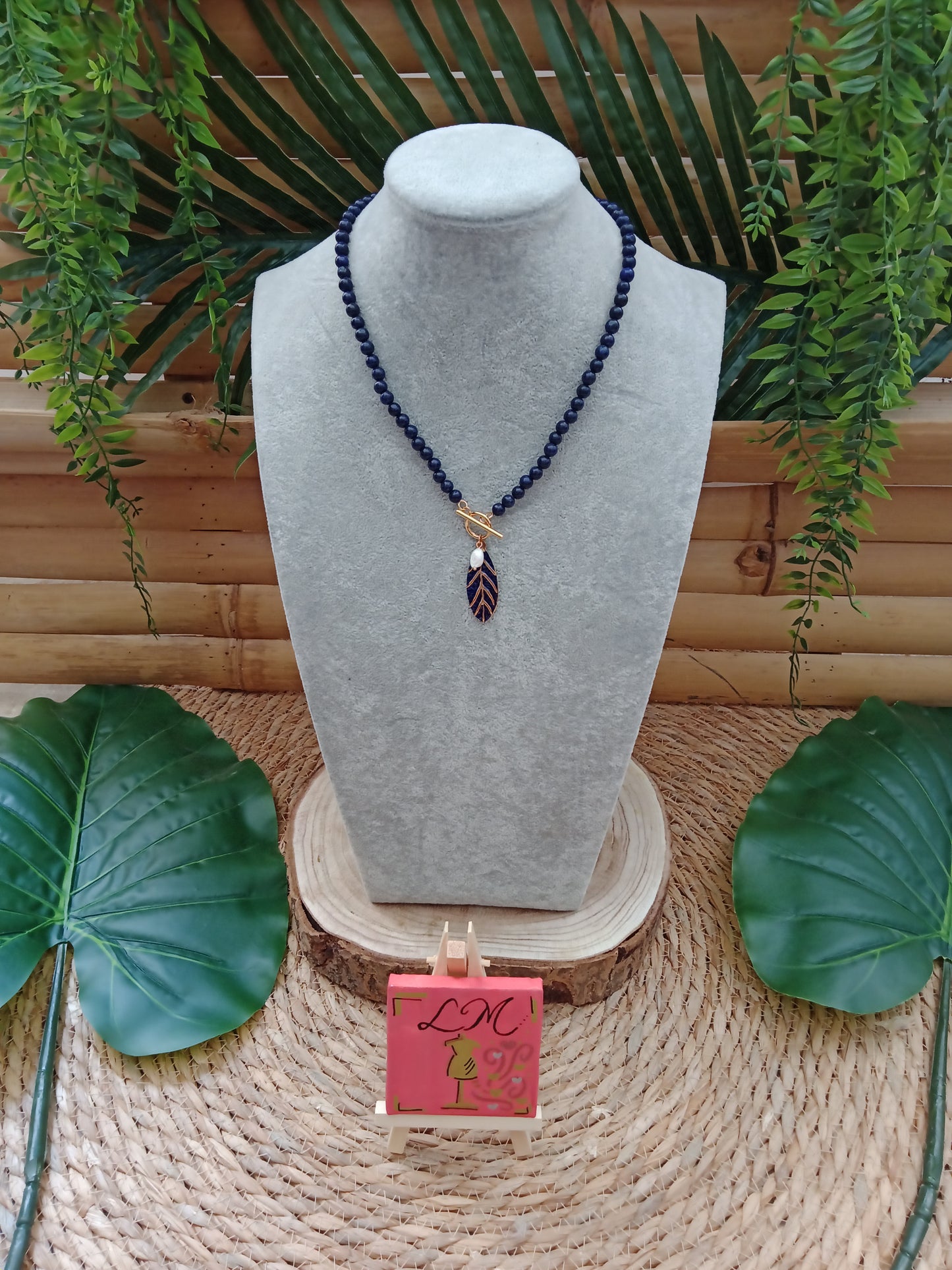 Collier Plume Bohème