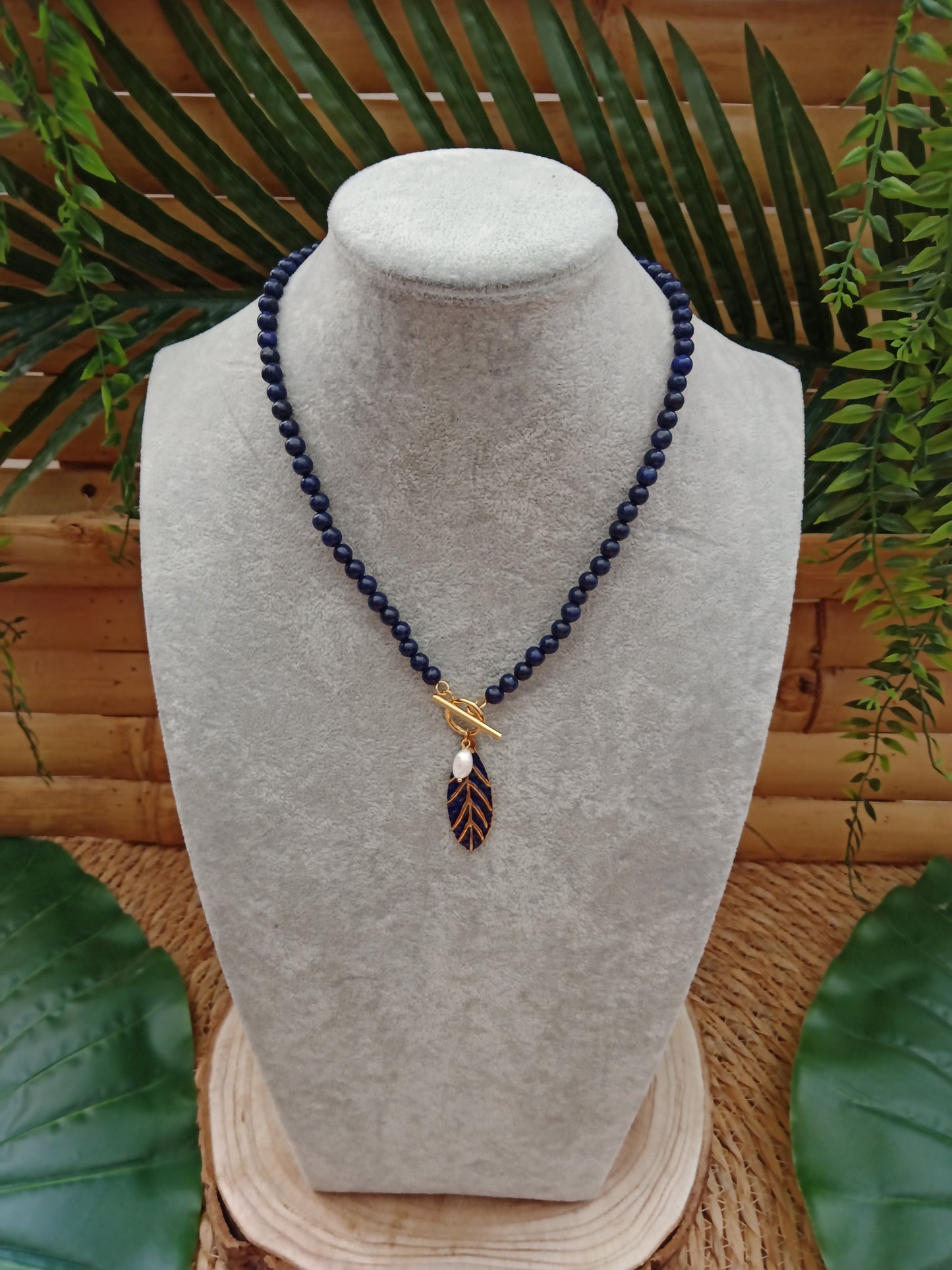 Collier Plume Bohème