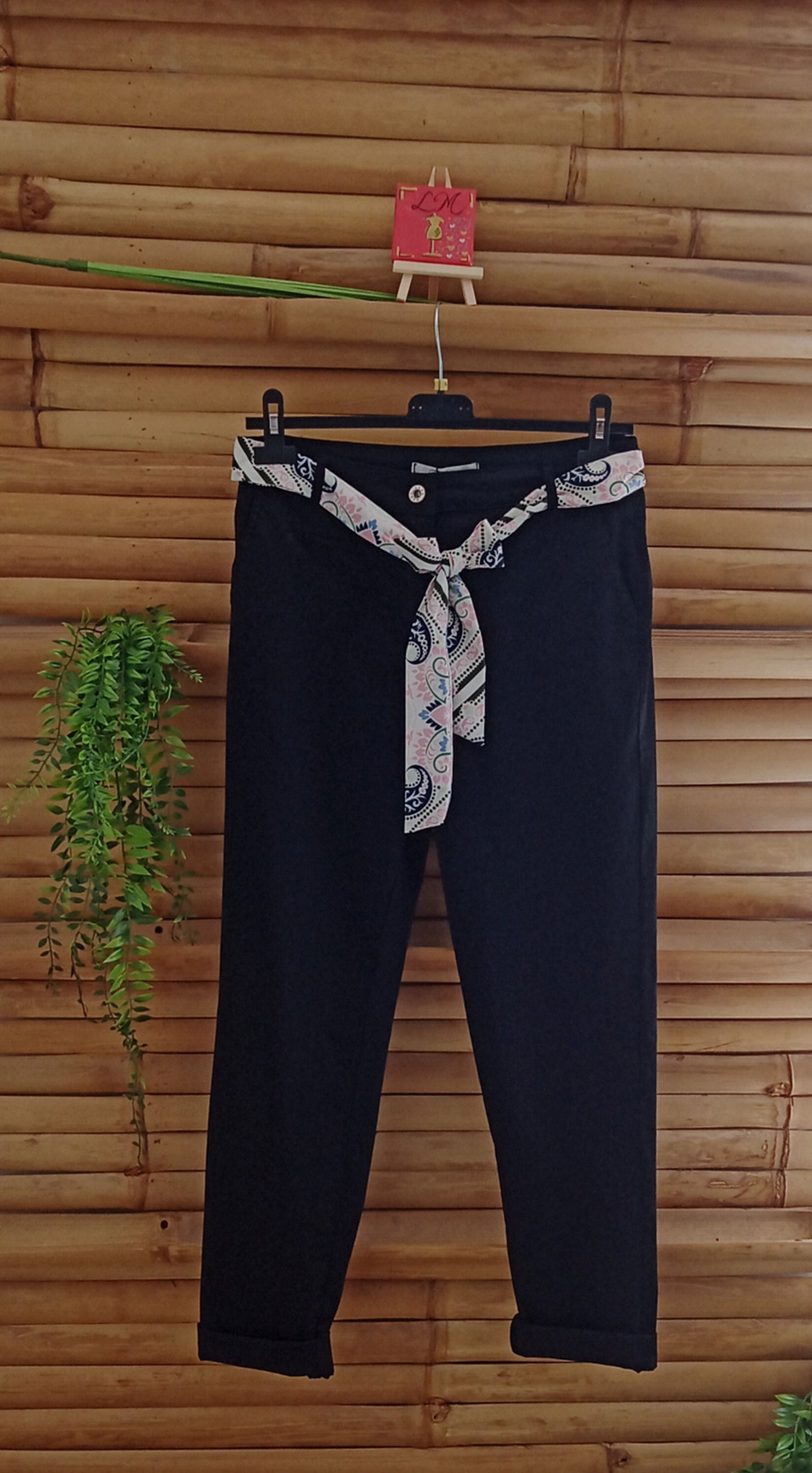 Pantalon Noir Dandy