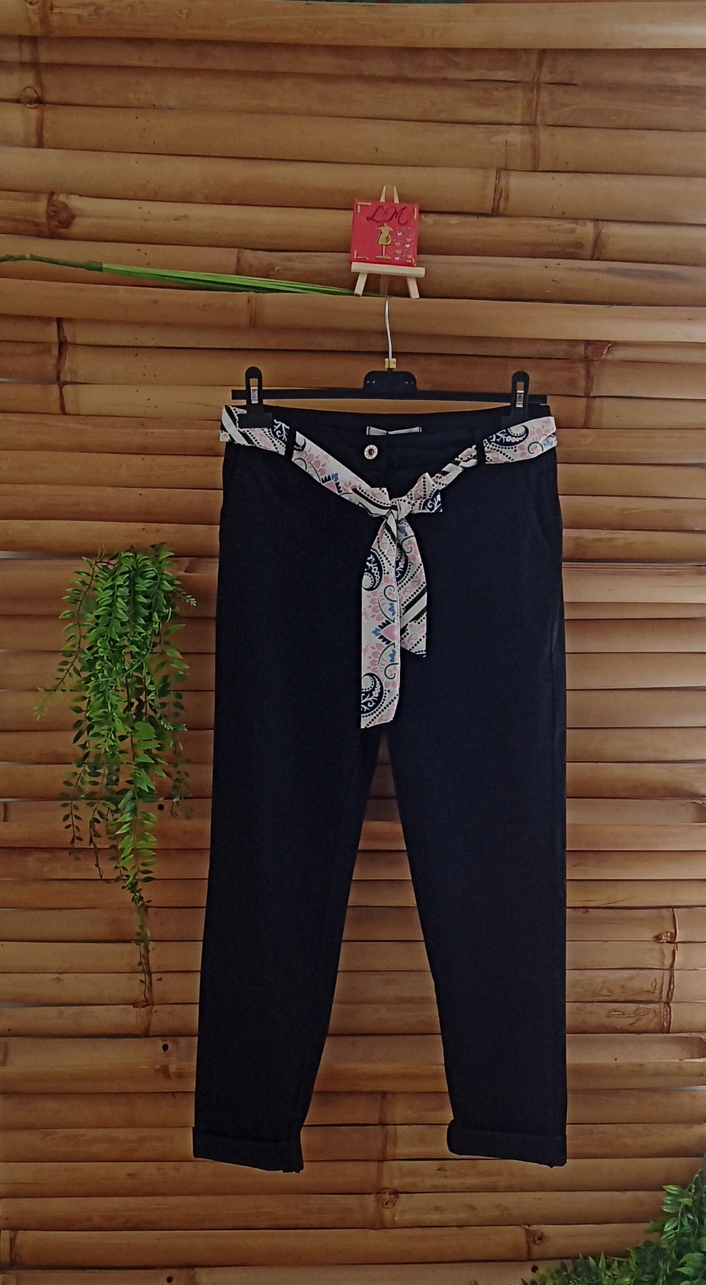 Pantalon Noir Dandy