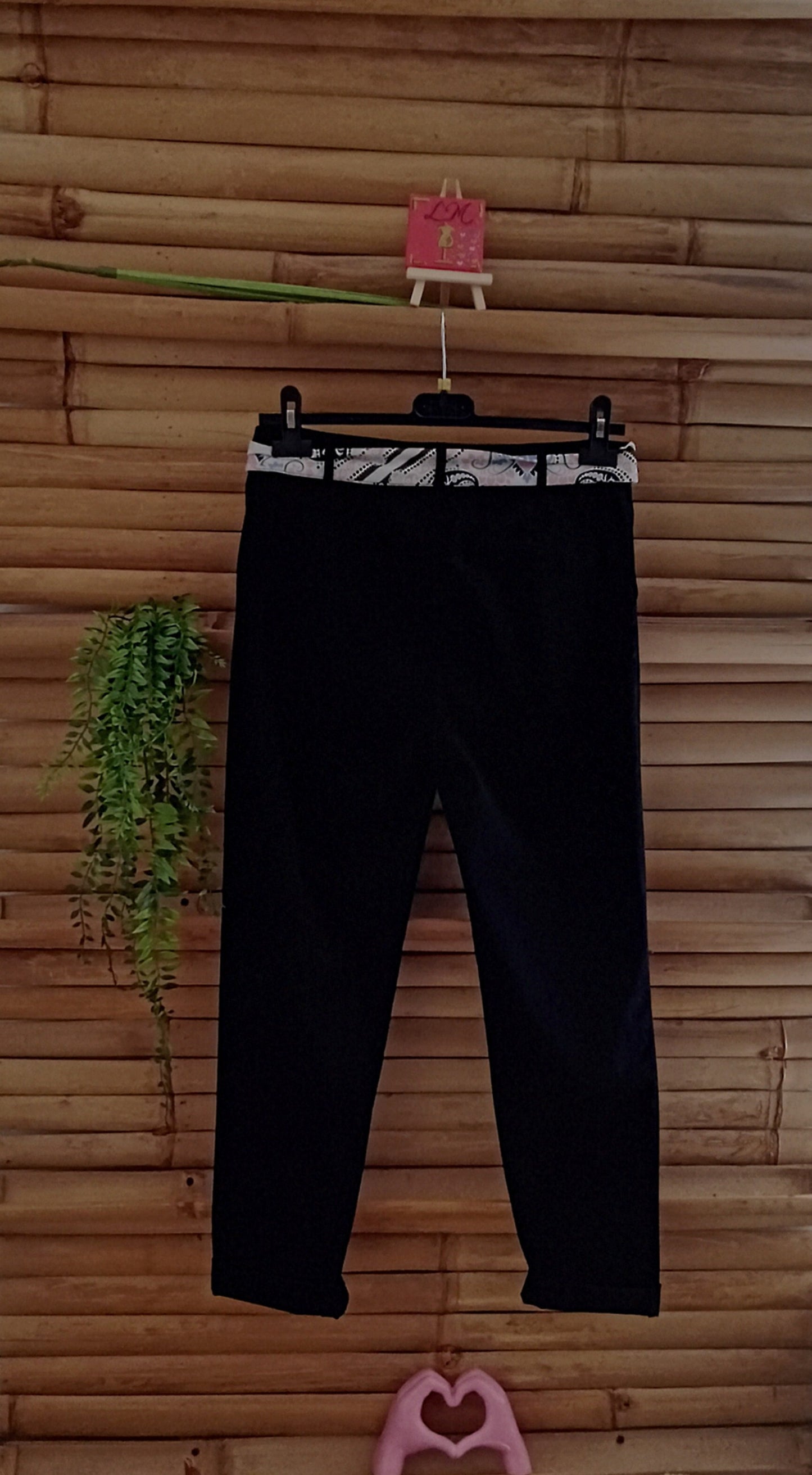 Pantalon Noir Dandy