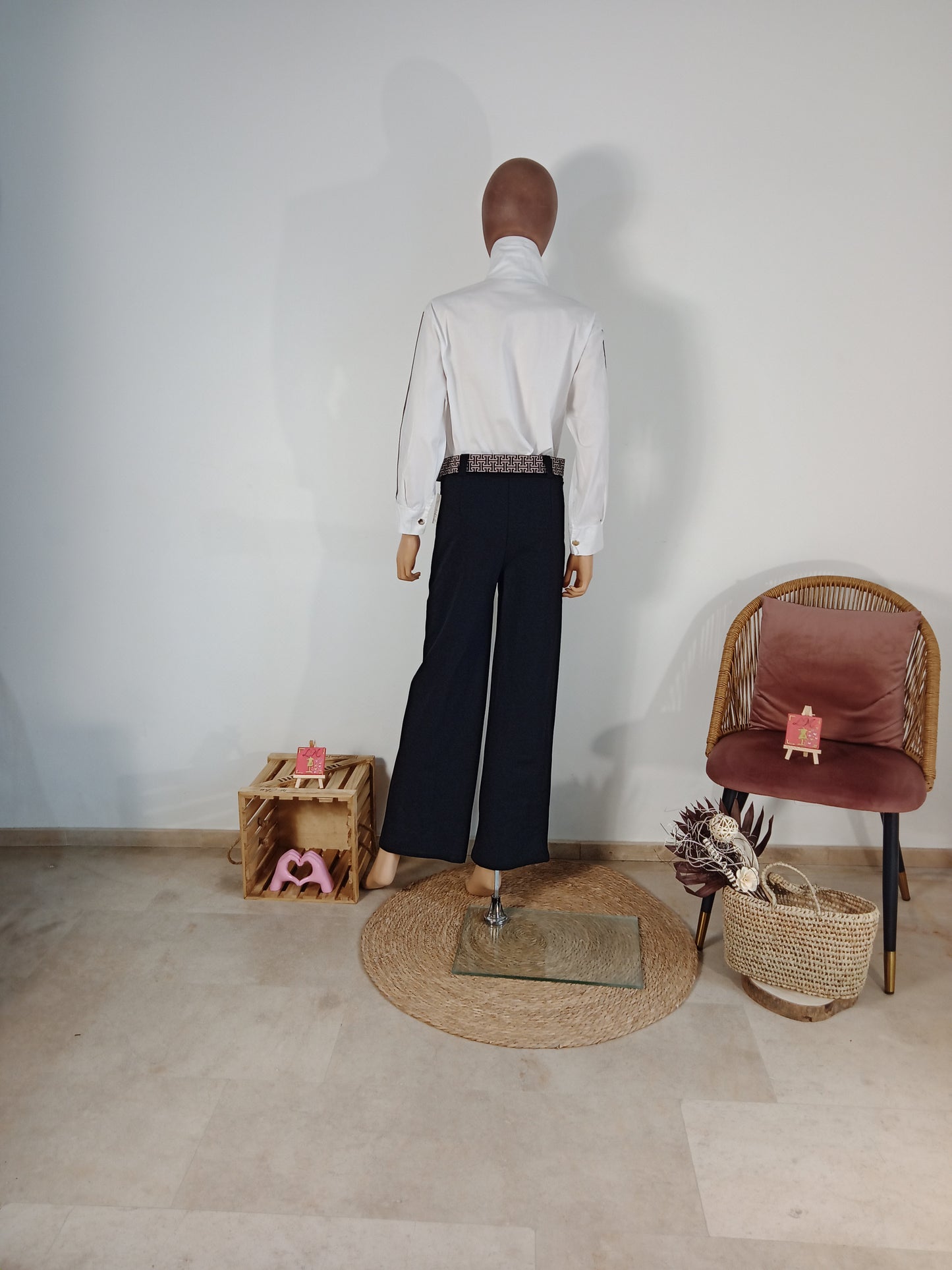 Pantalon Palazzo Élégant