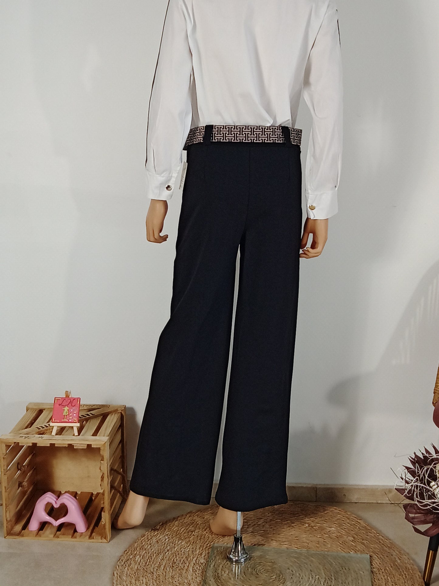 Pantalon Palazzo Élégant