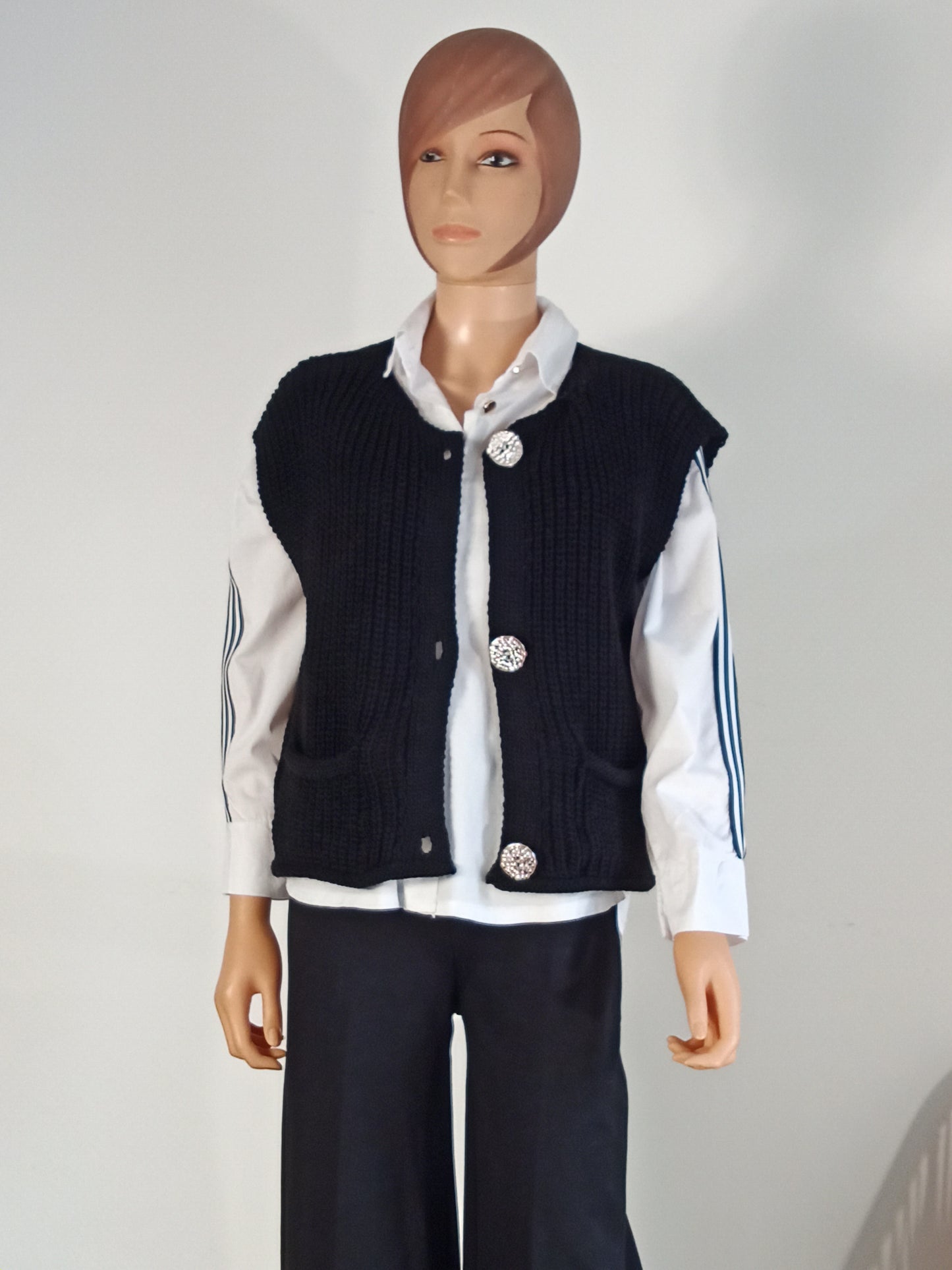 Gilet Chic Boutonné