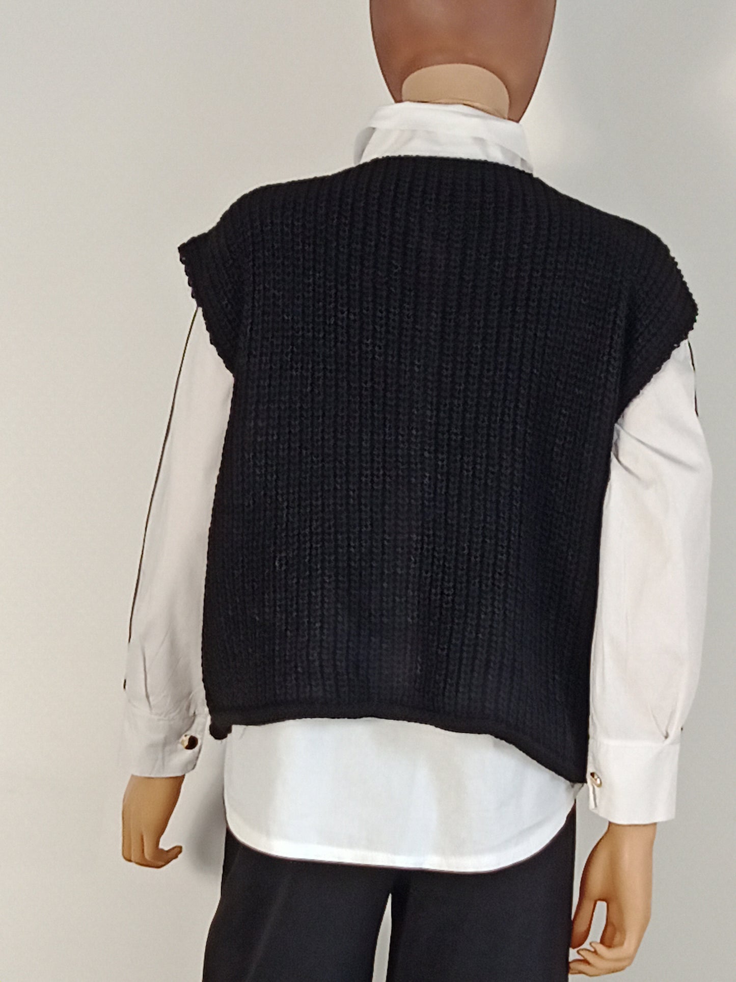 Gilet Chic Boutonné