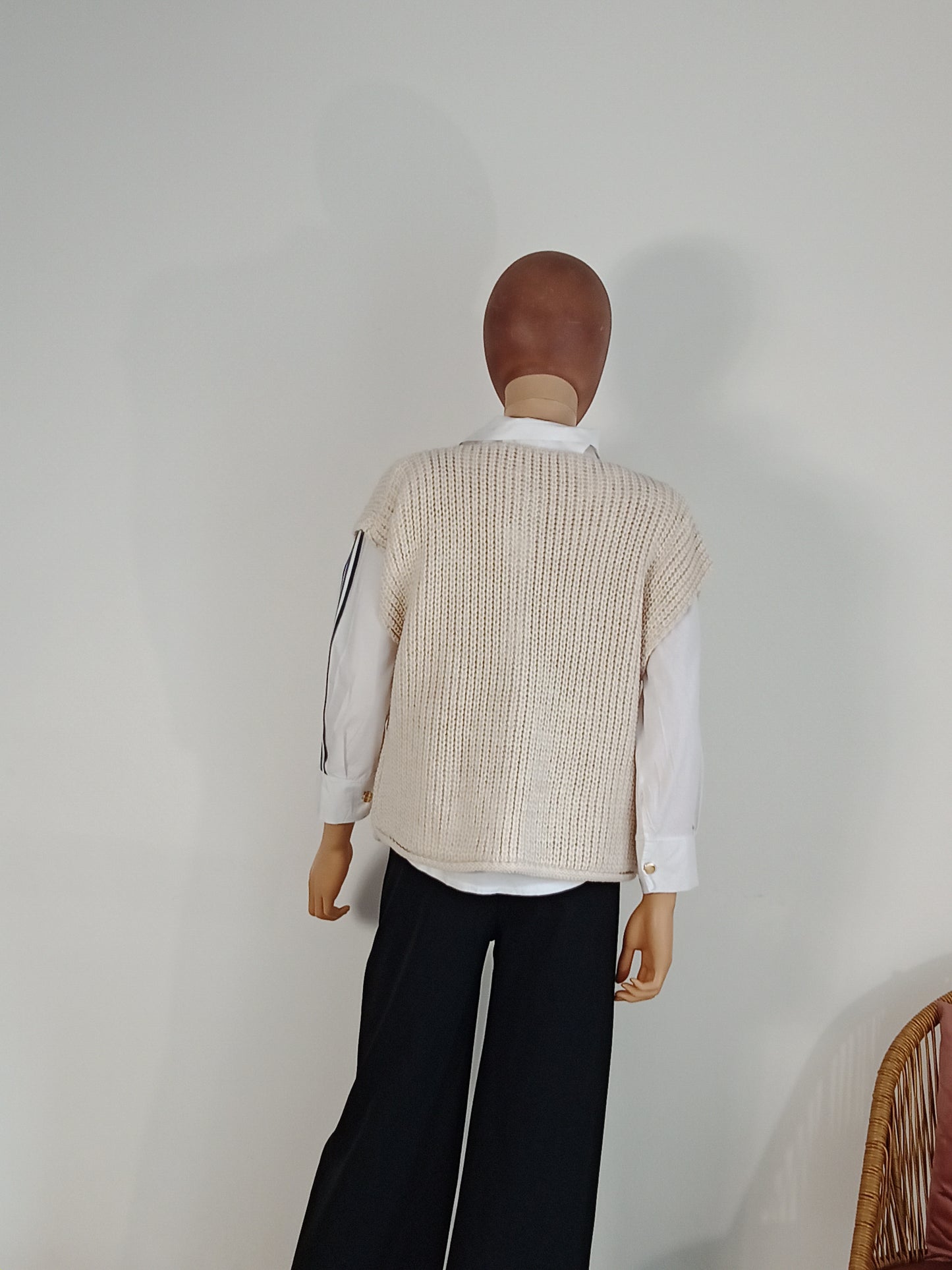 Gilet Chic Boutonné