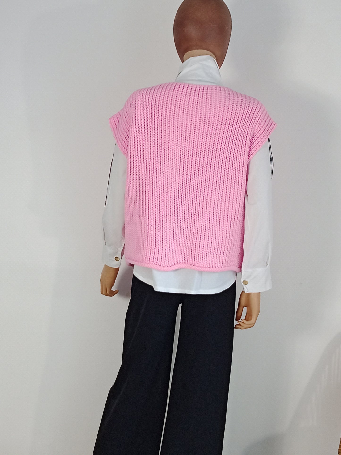 Gilet Chic Boutonné