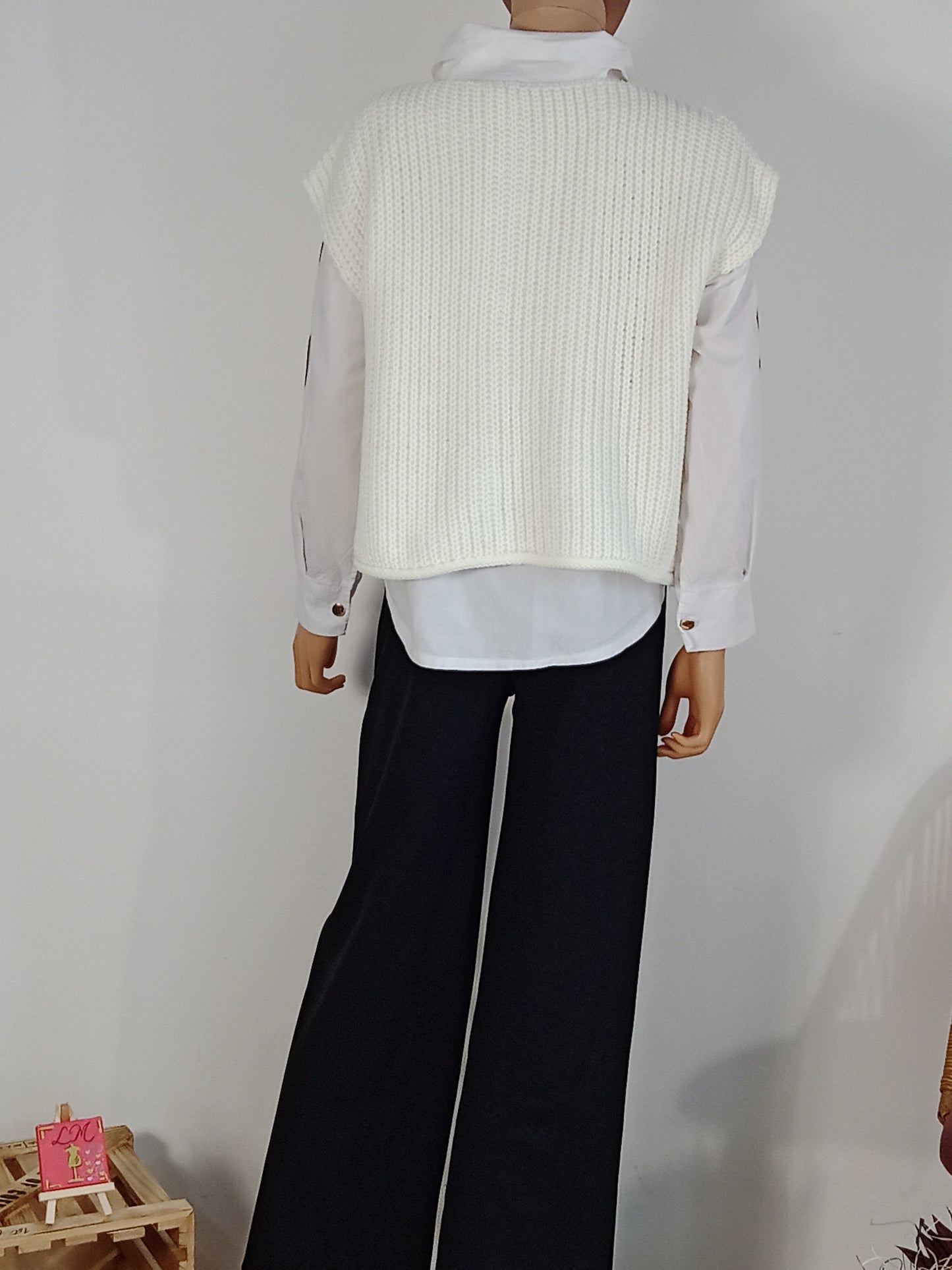 Gilet Chic Boutonné
