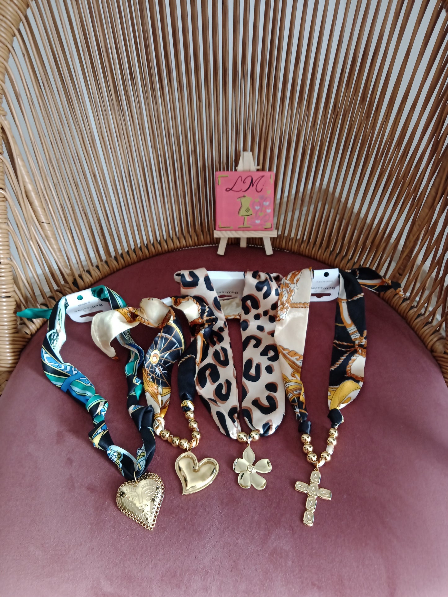 Colliers "Les Joyaux de Soie"