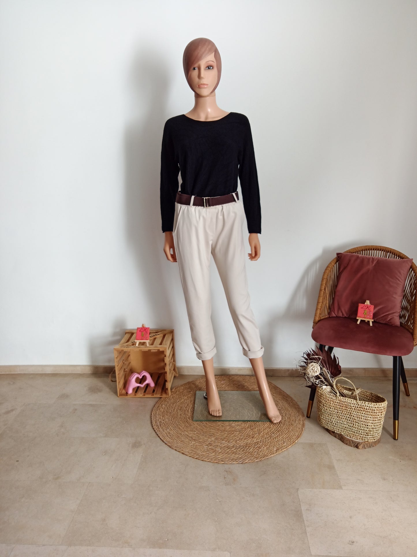 Pantalon Évasion Chic