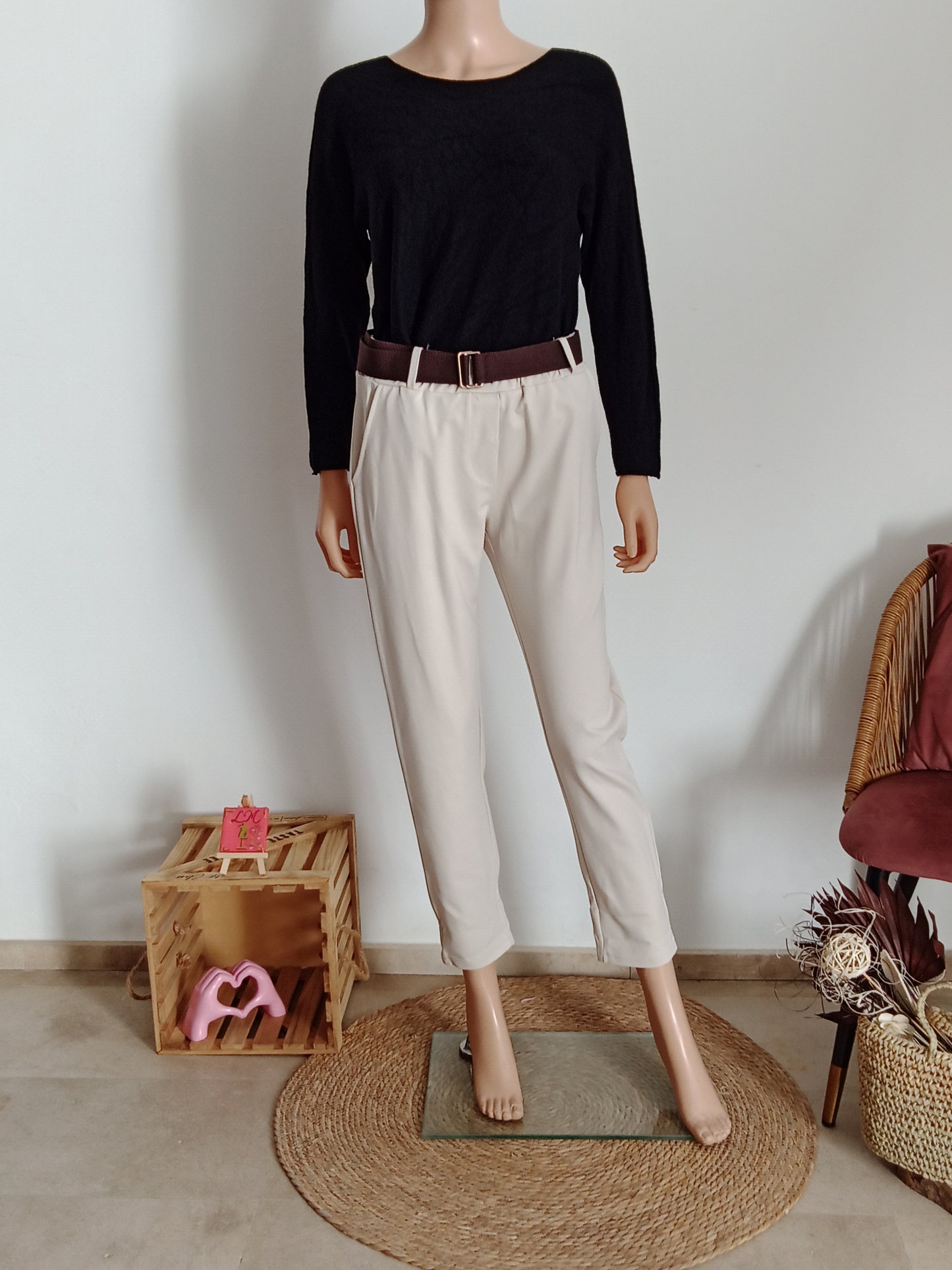 Pantalon Évasion Chic