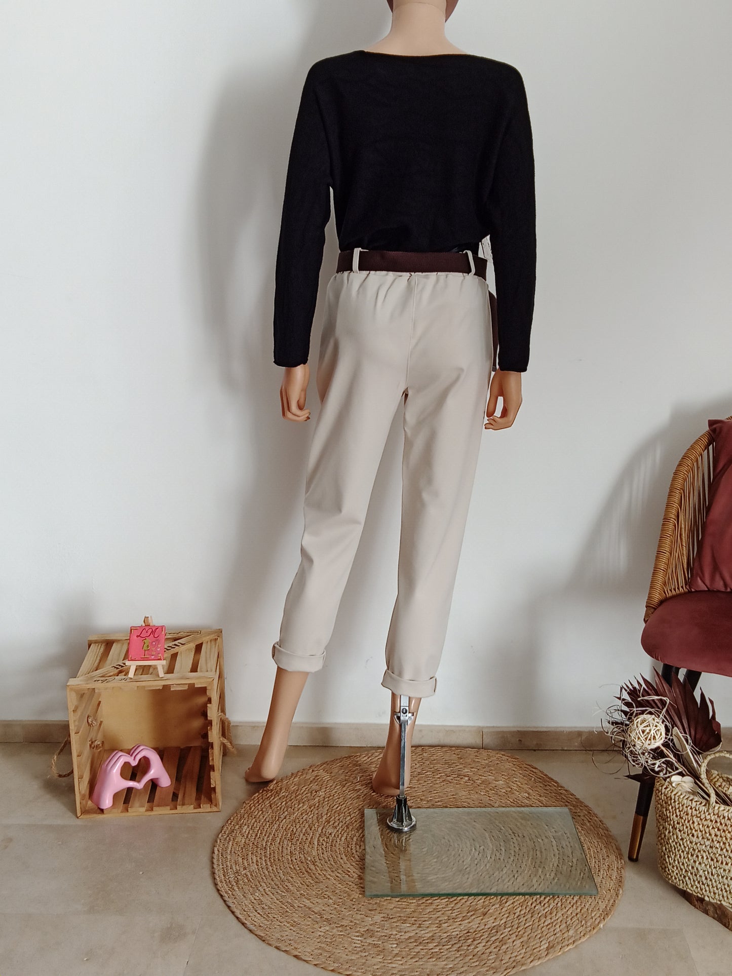 Pantalon Évasion Chic