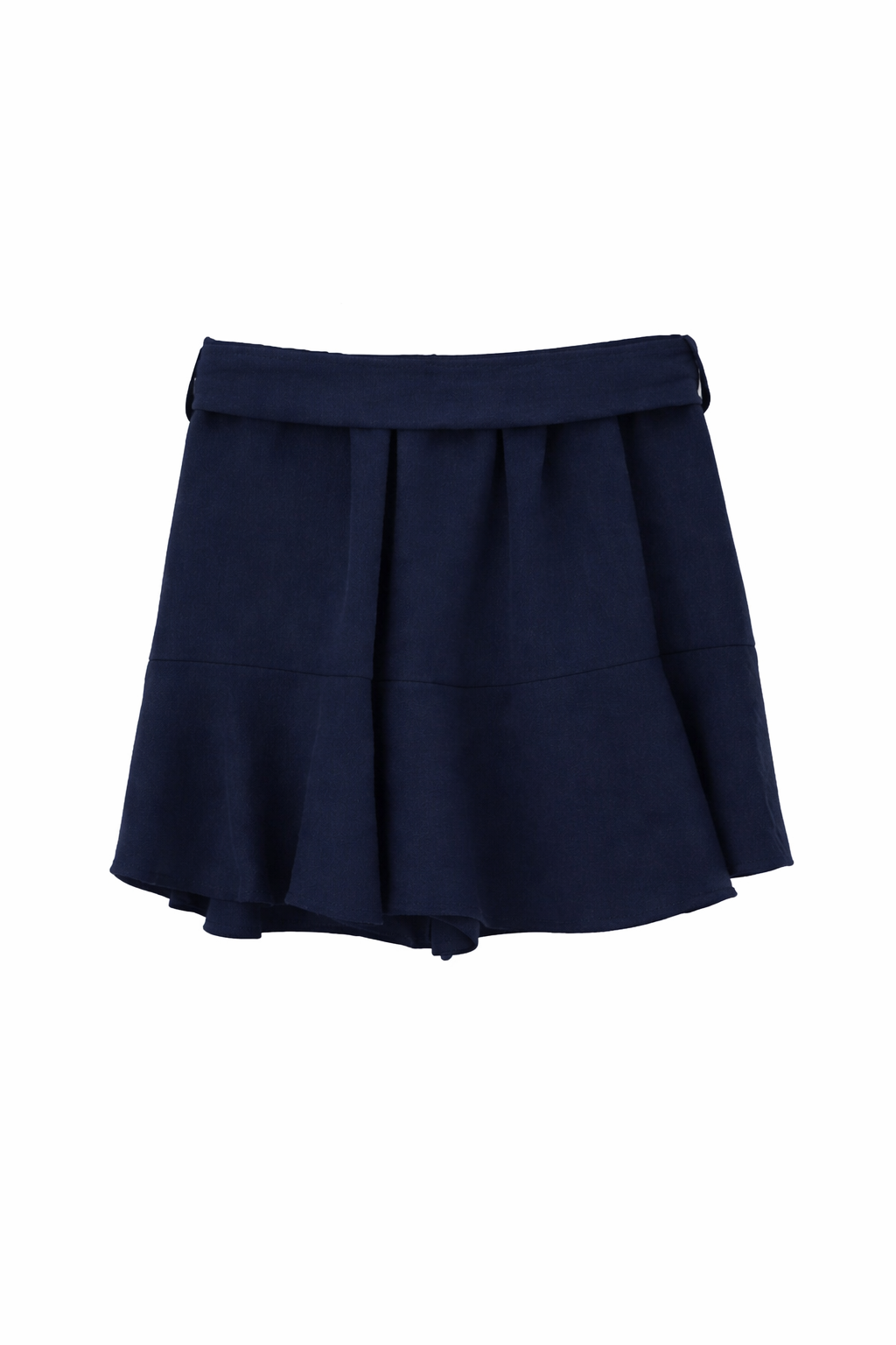 Jupe-short femme fluide à volants 100% viscose taille nouée coupe bohème chic confortable été taille unique jusqu’au 40 | LyaMode
