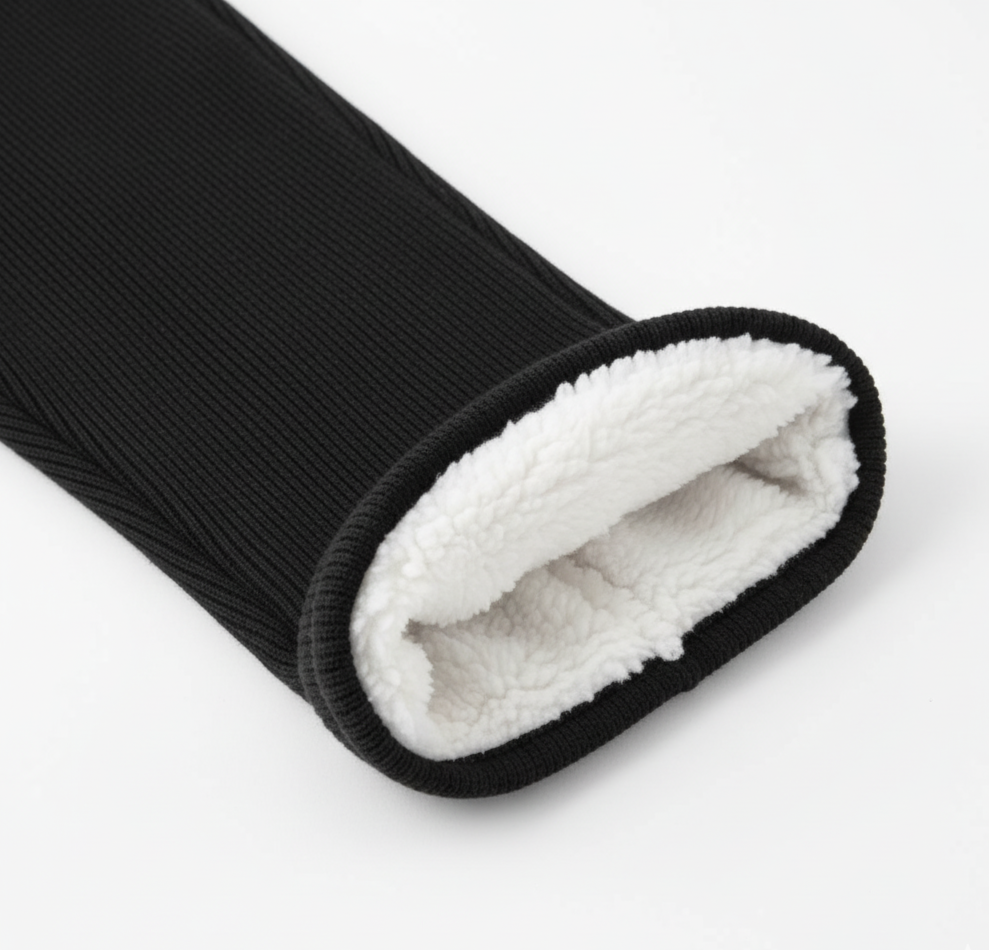 Legging femme doublé sherpa chaud thermique stretch confort hiver taille haute effet cosy sculptant | Cocoon’Chic – LyaMode