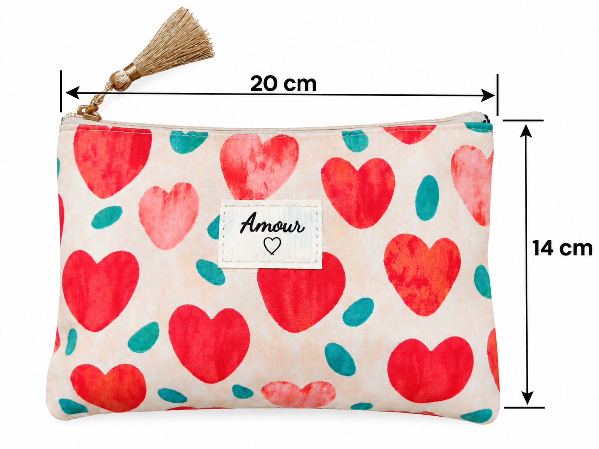Pochette LOVE Femme 20 × 14 cm | LyaMode