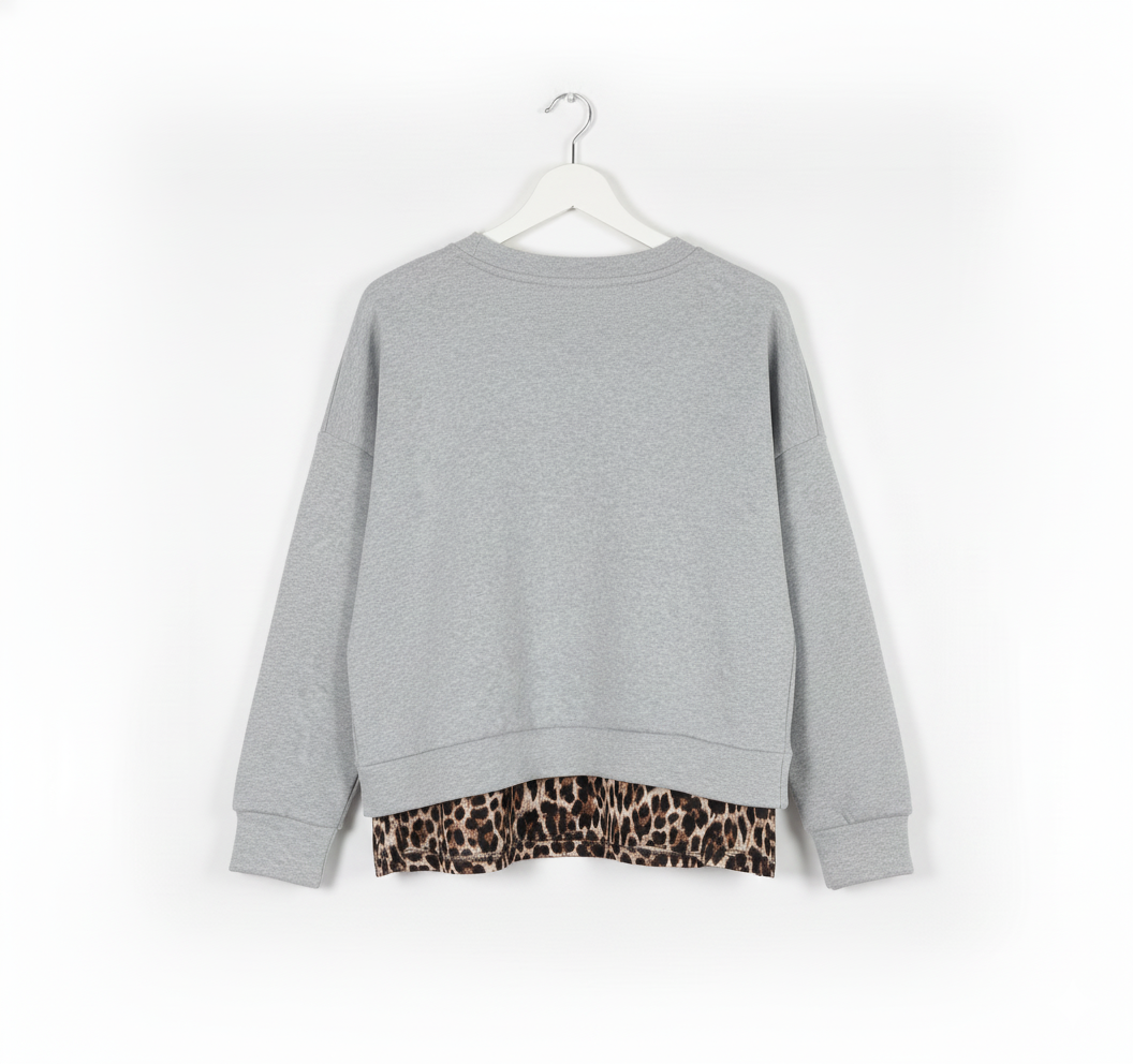 Sweat Minimaliste Gris