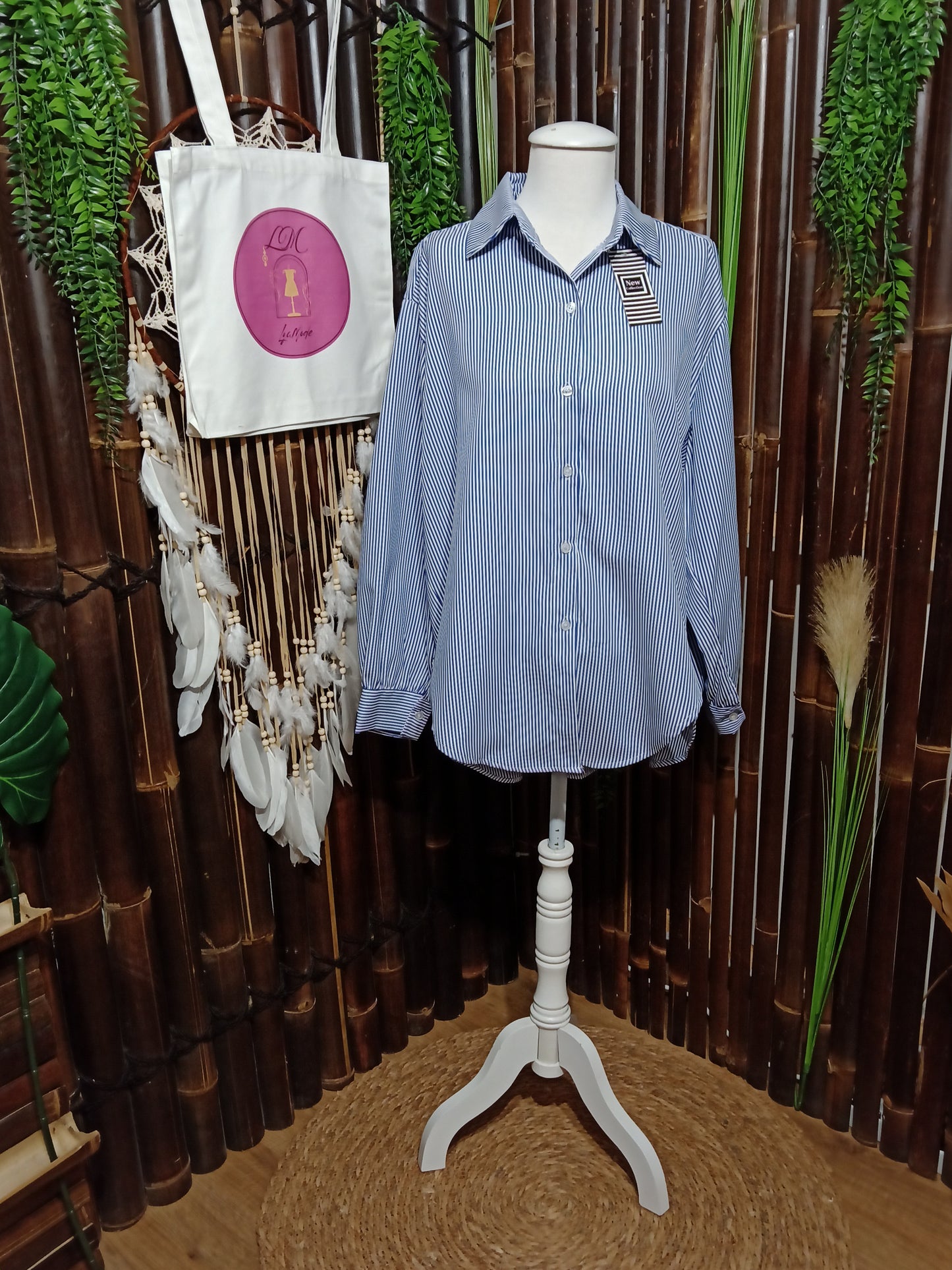 Chemise Élégance Rayée