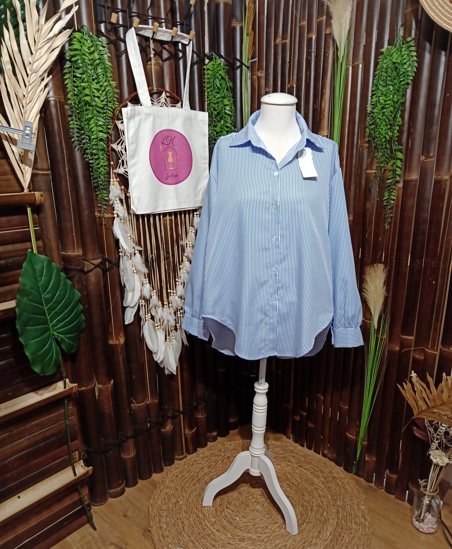 Chemise Élégance Rayée
