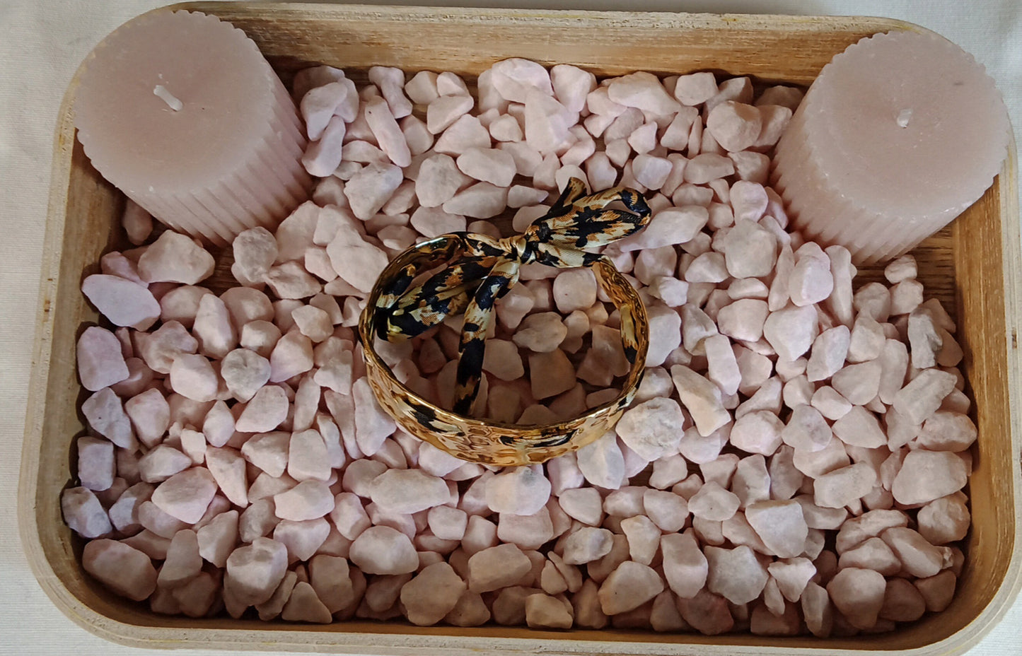 Bracelet/Manchette Féline Dorée