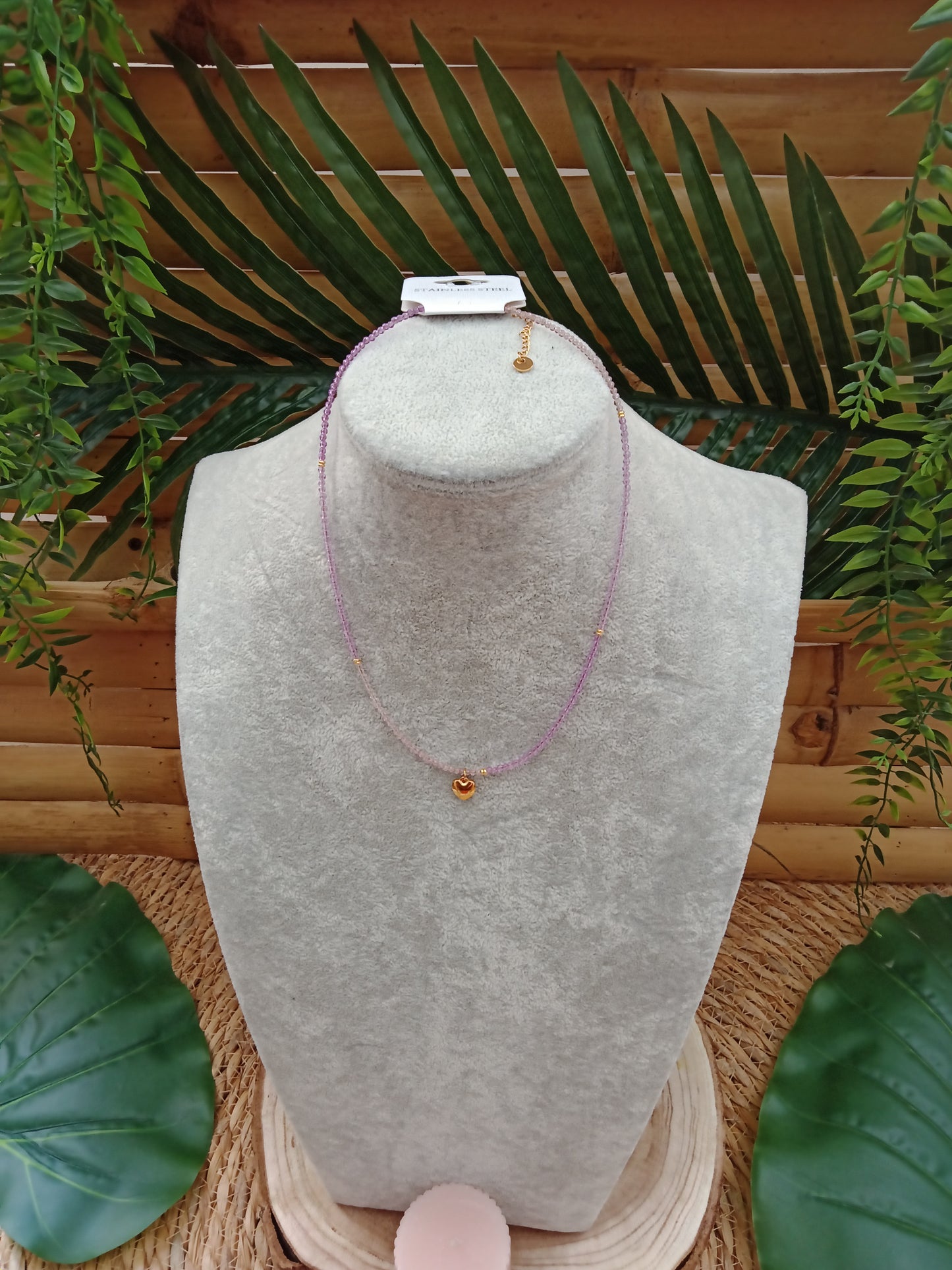 Collier Coeur en Douceur
