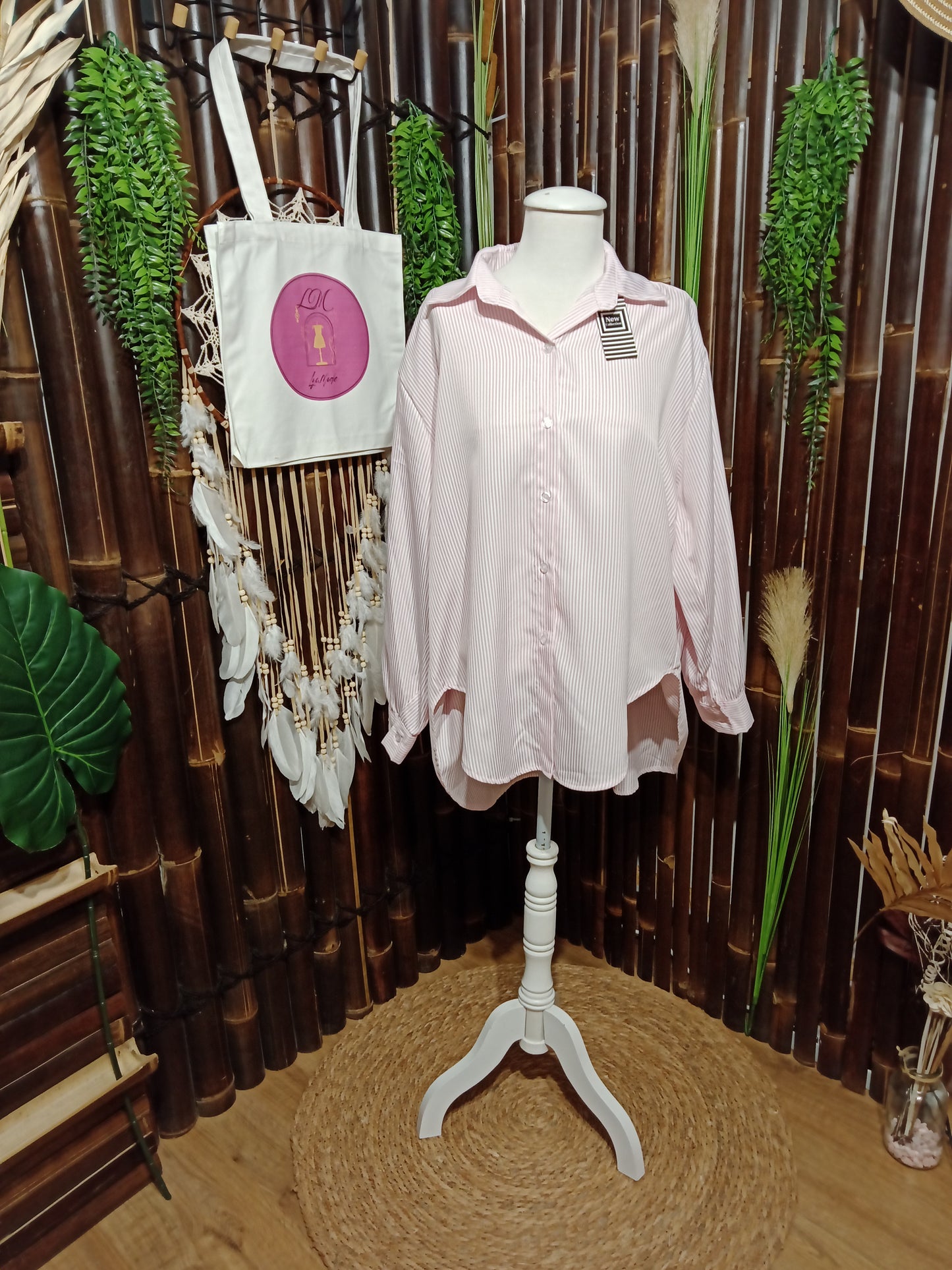 Chemise Élégance Rayée