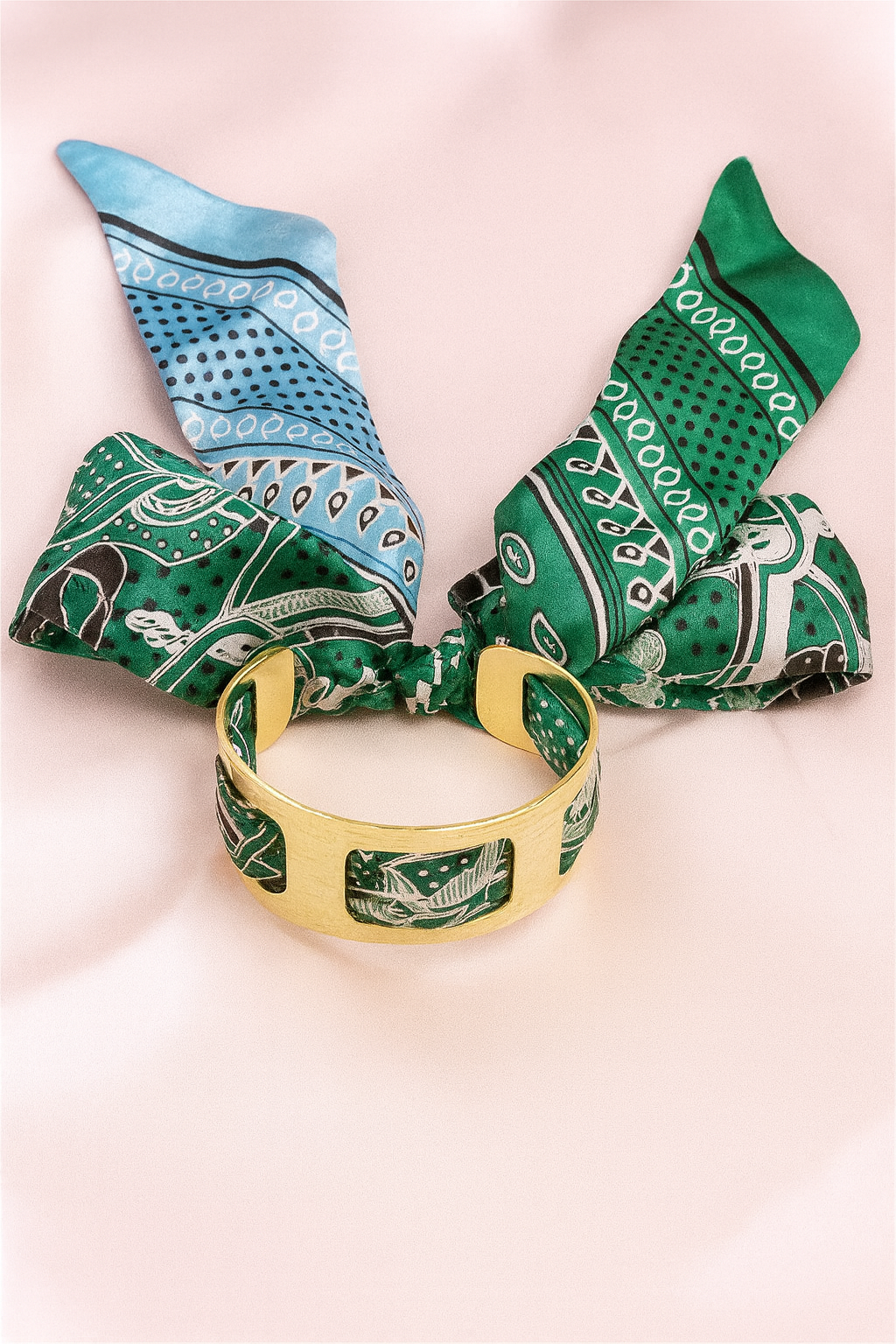 Bracelets-Joncs “Éclats de Soie”