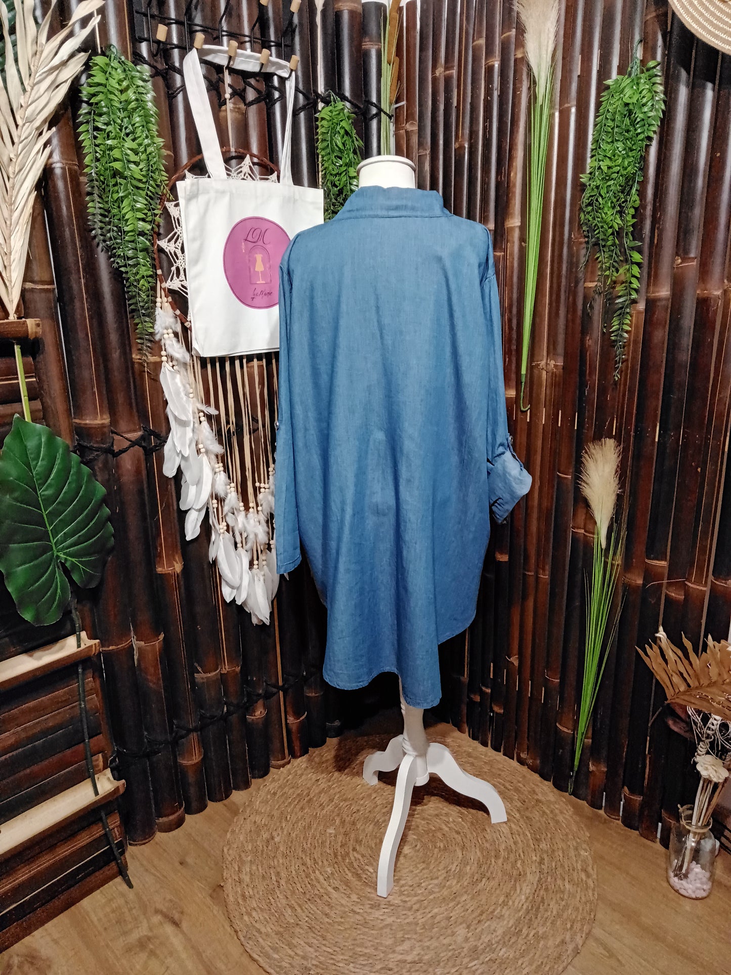 Robe-Chemise Évasion Denim