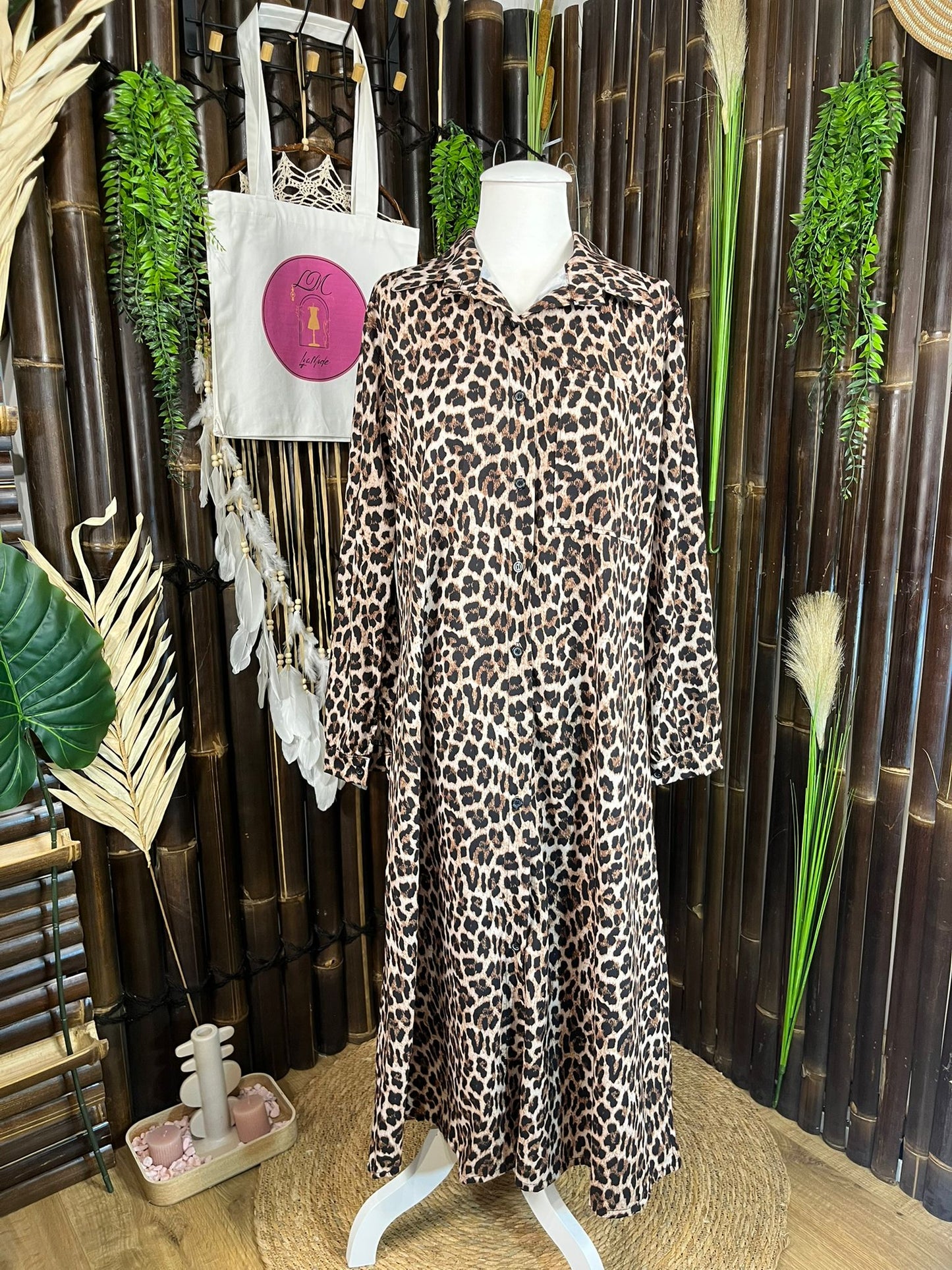 Robe-Chemise Éclat Sauvage