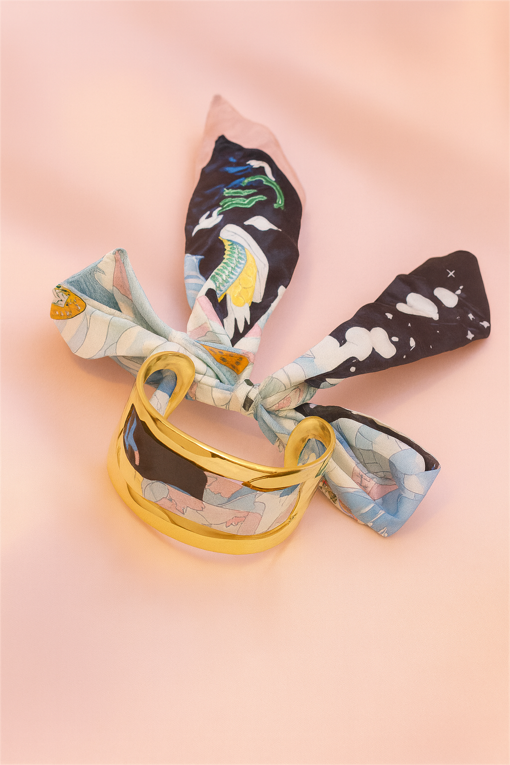 Bracelets-Joncs “Éclats de Soie”