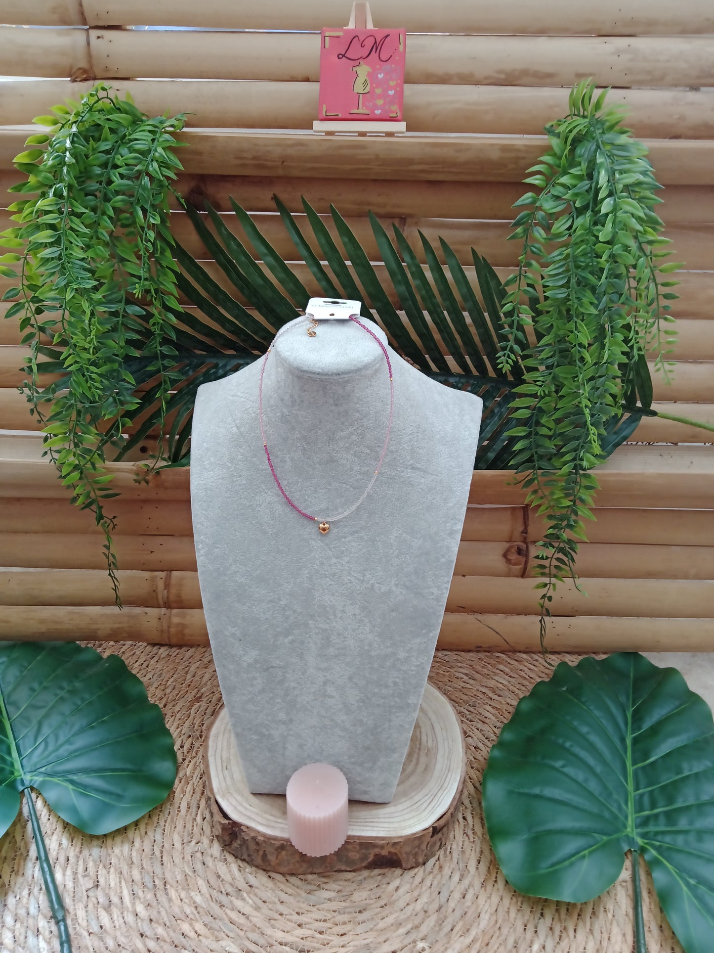 Collier Coeur en Douceur